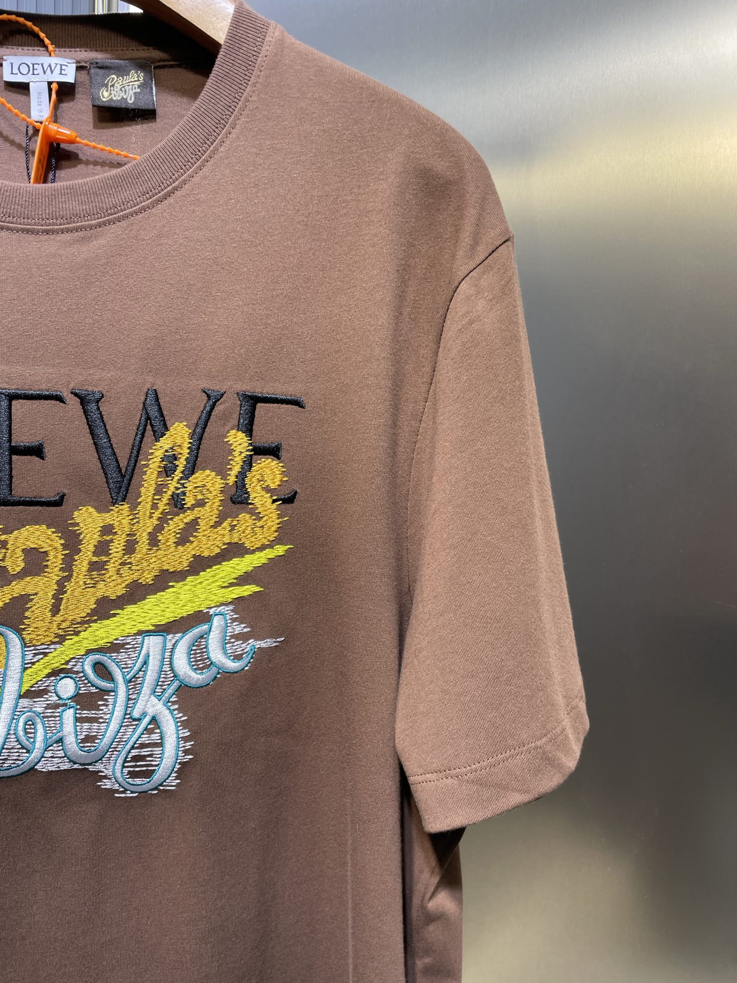 Loewe paula's ibiza Logo cotton t-shirt (H616Y22X84-3428）