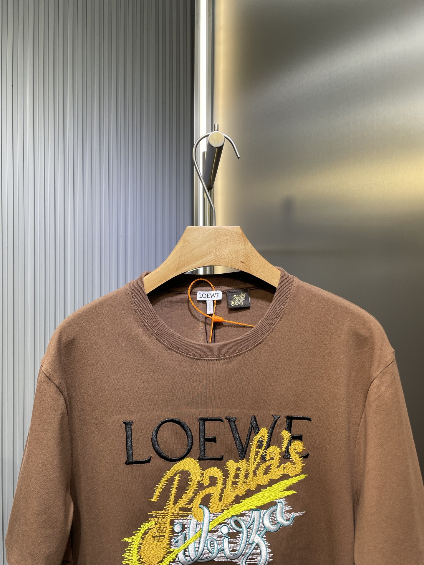 Loewe paula's ibiza Logo cotton t-shirt (H616Y22X84-3428）