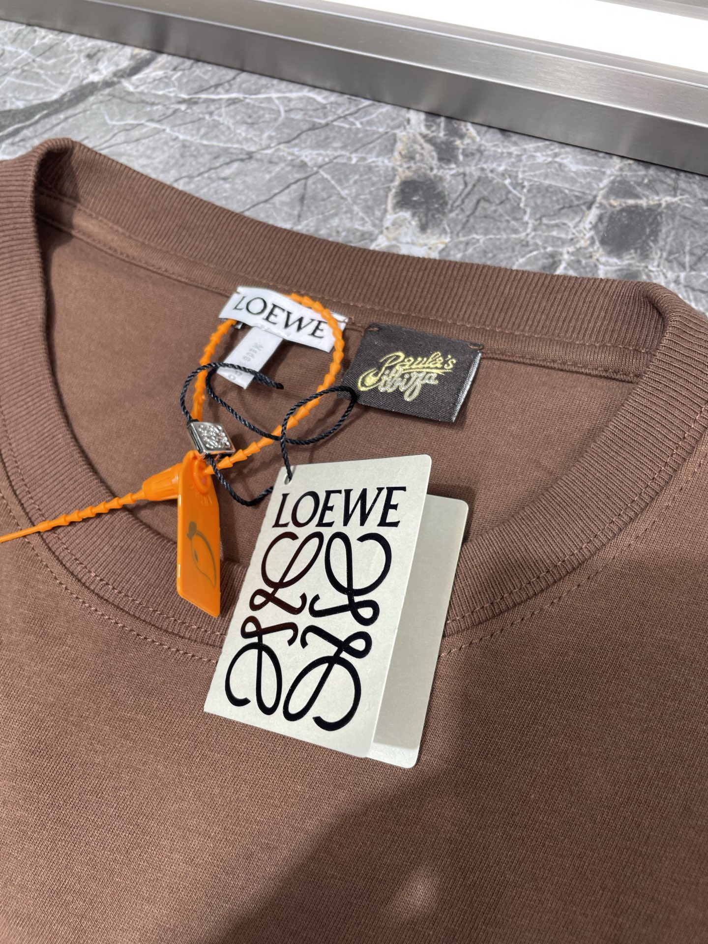 Loewe paula's ibiza Logo cotton t-shirt (H616Y22X84-3428）