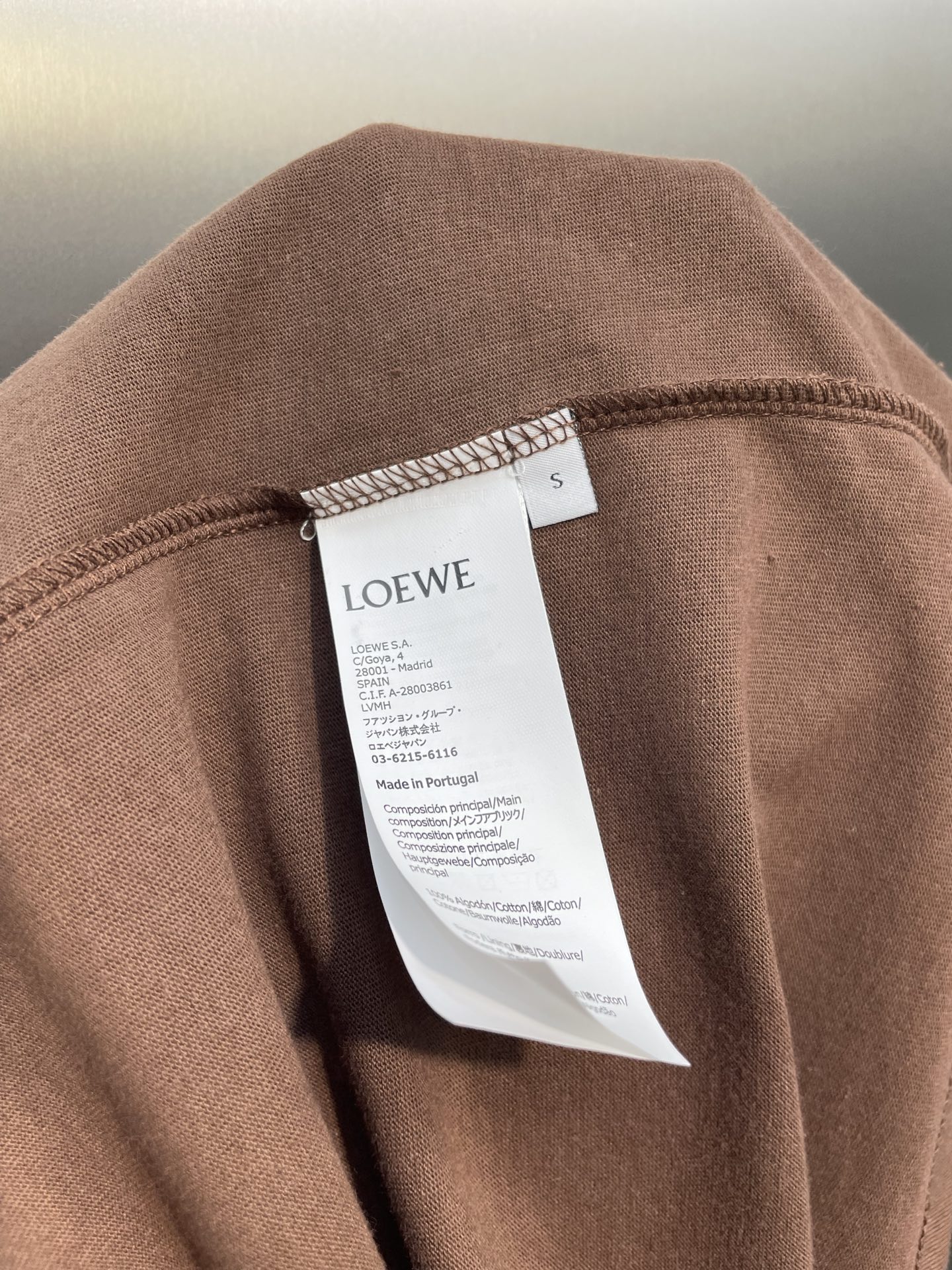 Loewe paula's ibiza Logo cotton t-shirt (H616Y22X84-3428）