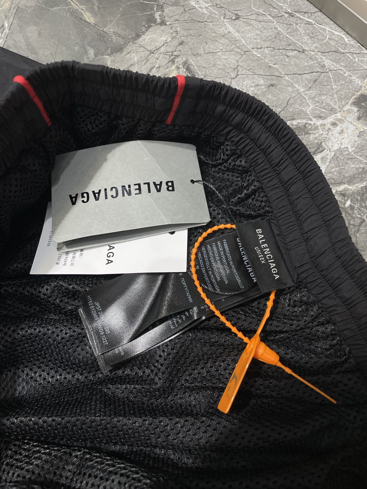 BALENCIAGA Black Trousers - Track Pants Men (814573TRO321000）