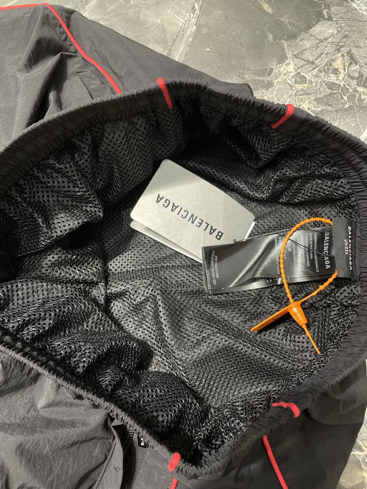 BALENCIAGA Black Trousers - Track Pants Men (814573TRO321000）