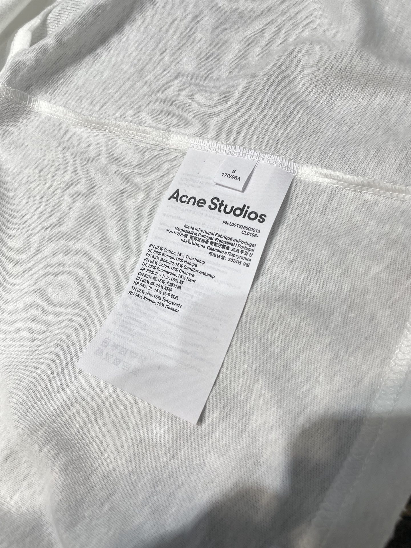 Acne Studios Exford 1996 T-Shirt (CL0196-DC6）