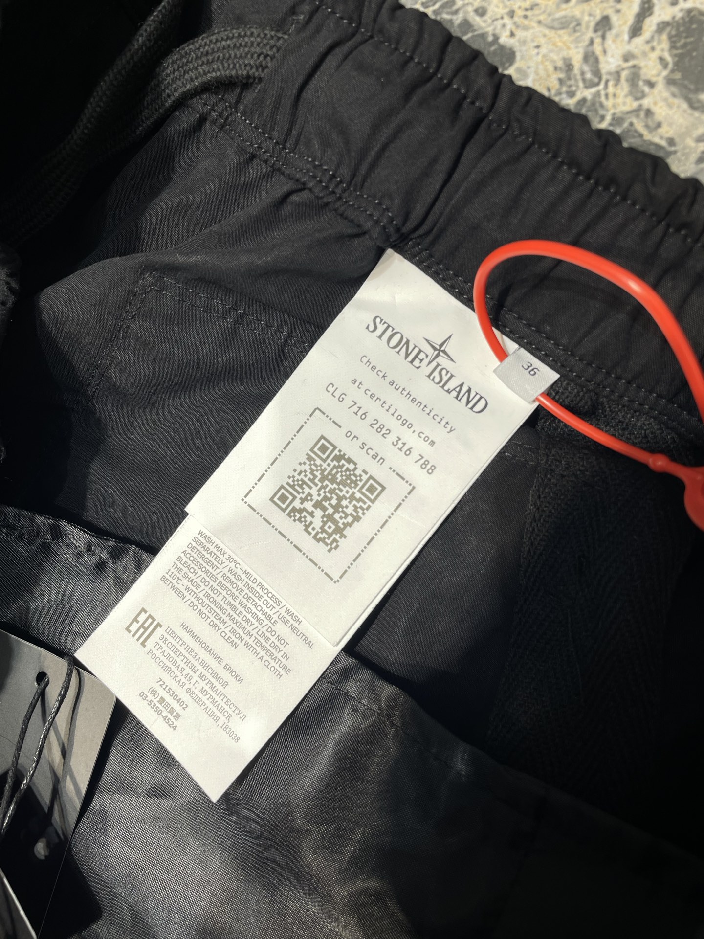 STONE ISLAND Regular Fit Cotton Stretch Pants（K1S153100017S0003V0029）