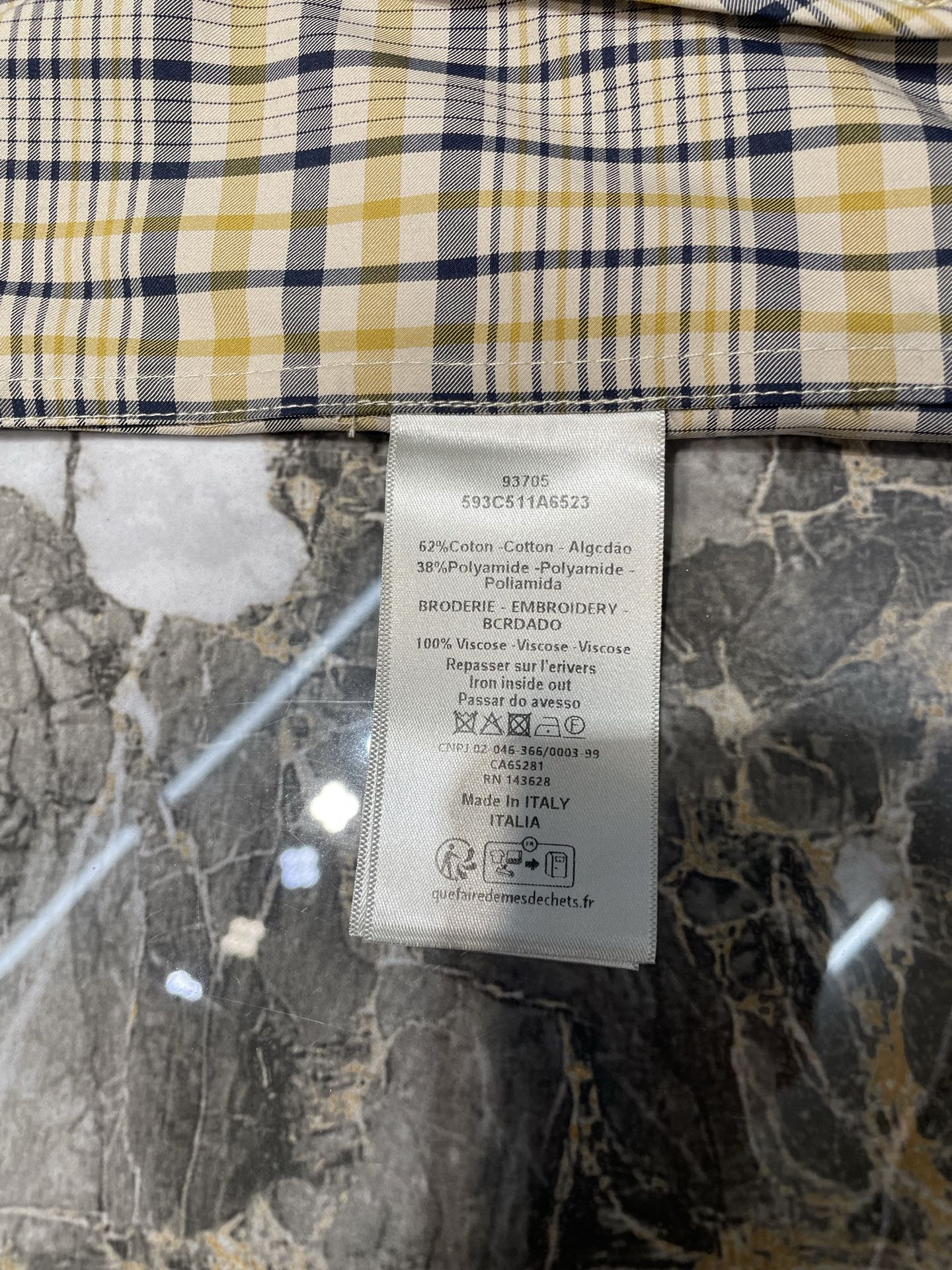 Dior CD Diamond zip shirt（593C511A6523-C179）