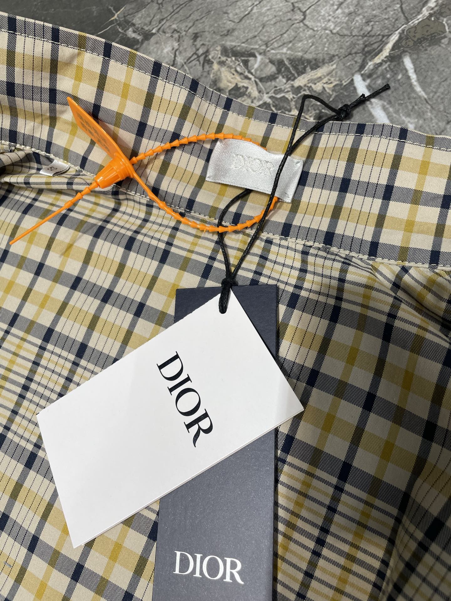 Dior CD Diamond zip shirt（593C511A6523-C179）