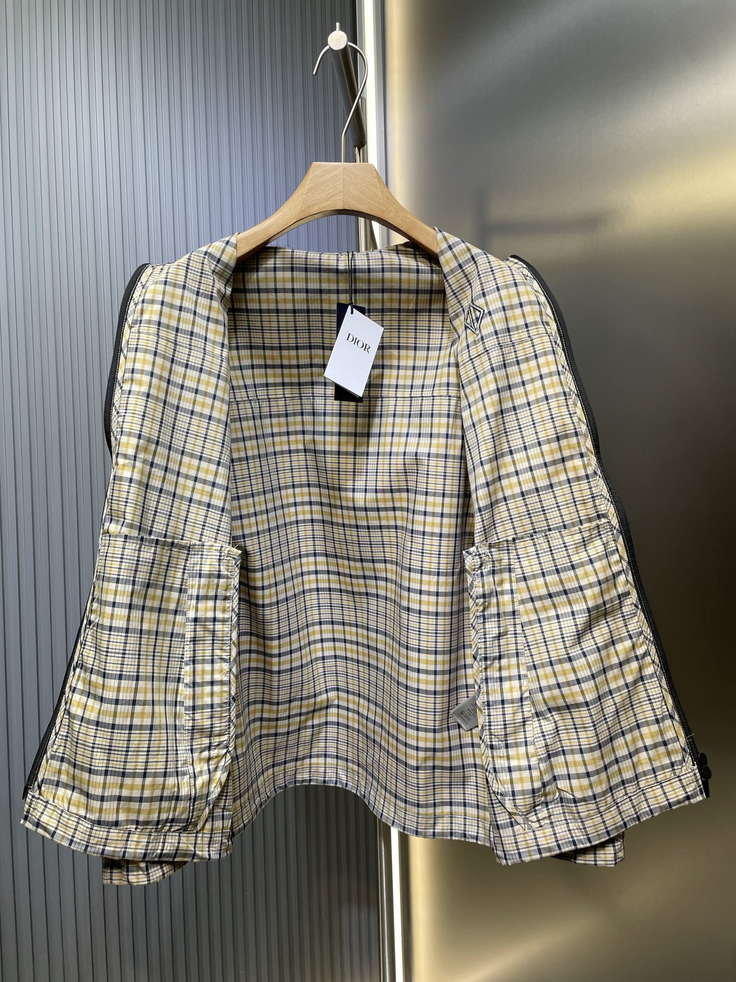 Dior CD Diamond zip shirt（593C511A6523-C179）