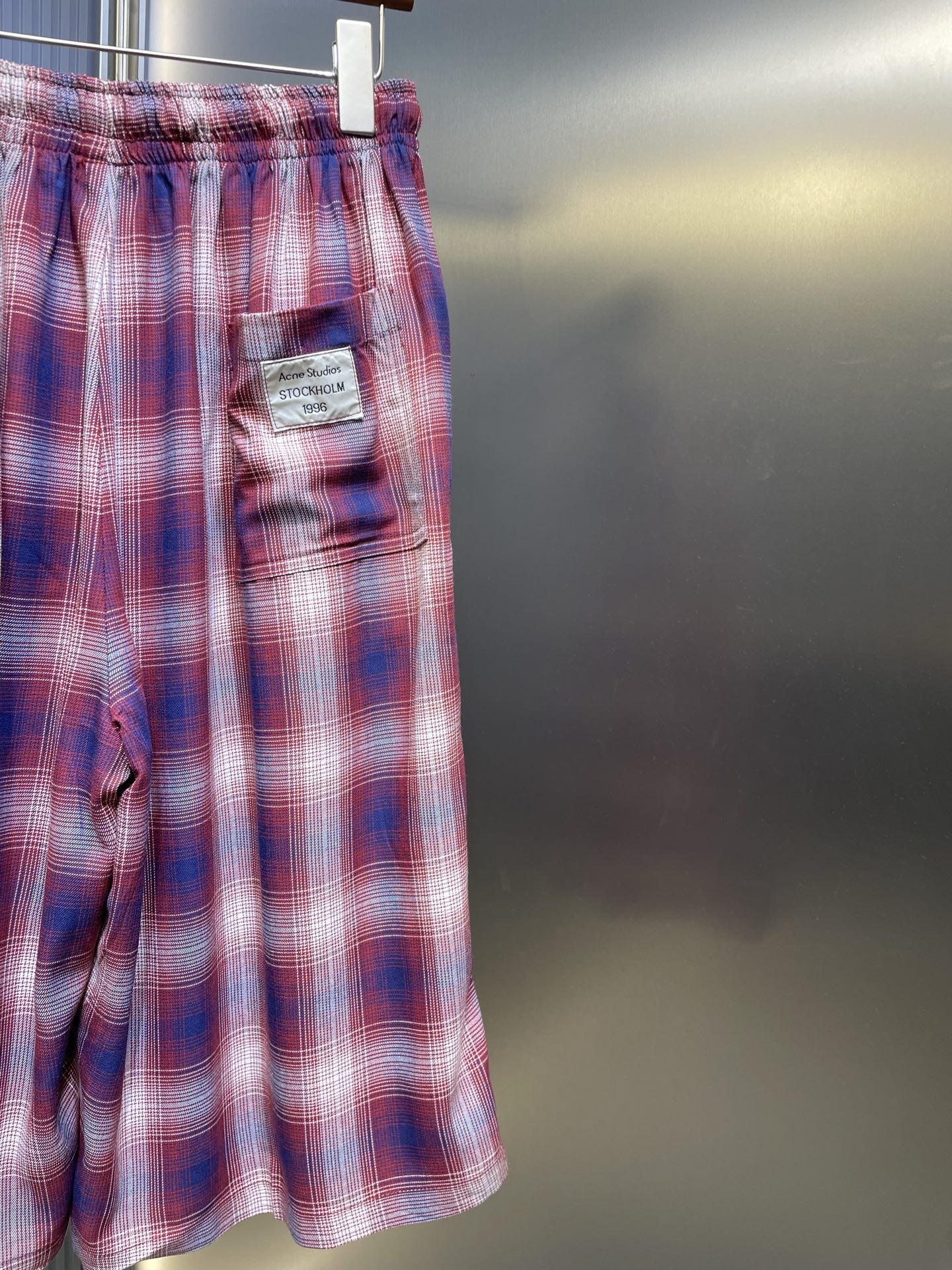 Acne Studios Check shorts (FN-UX-SHOR000040）