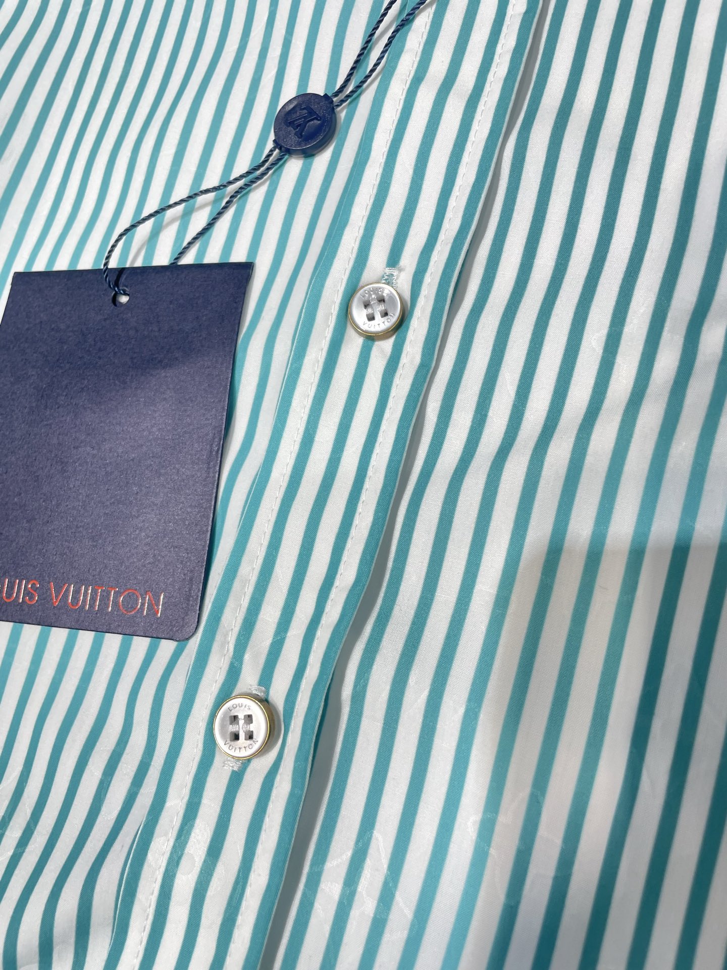 Louis Vuitton MONOGRAM striped shirt（1AHVXF）