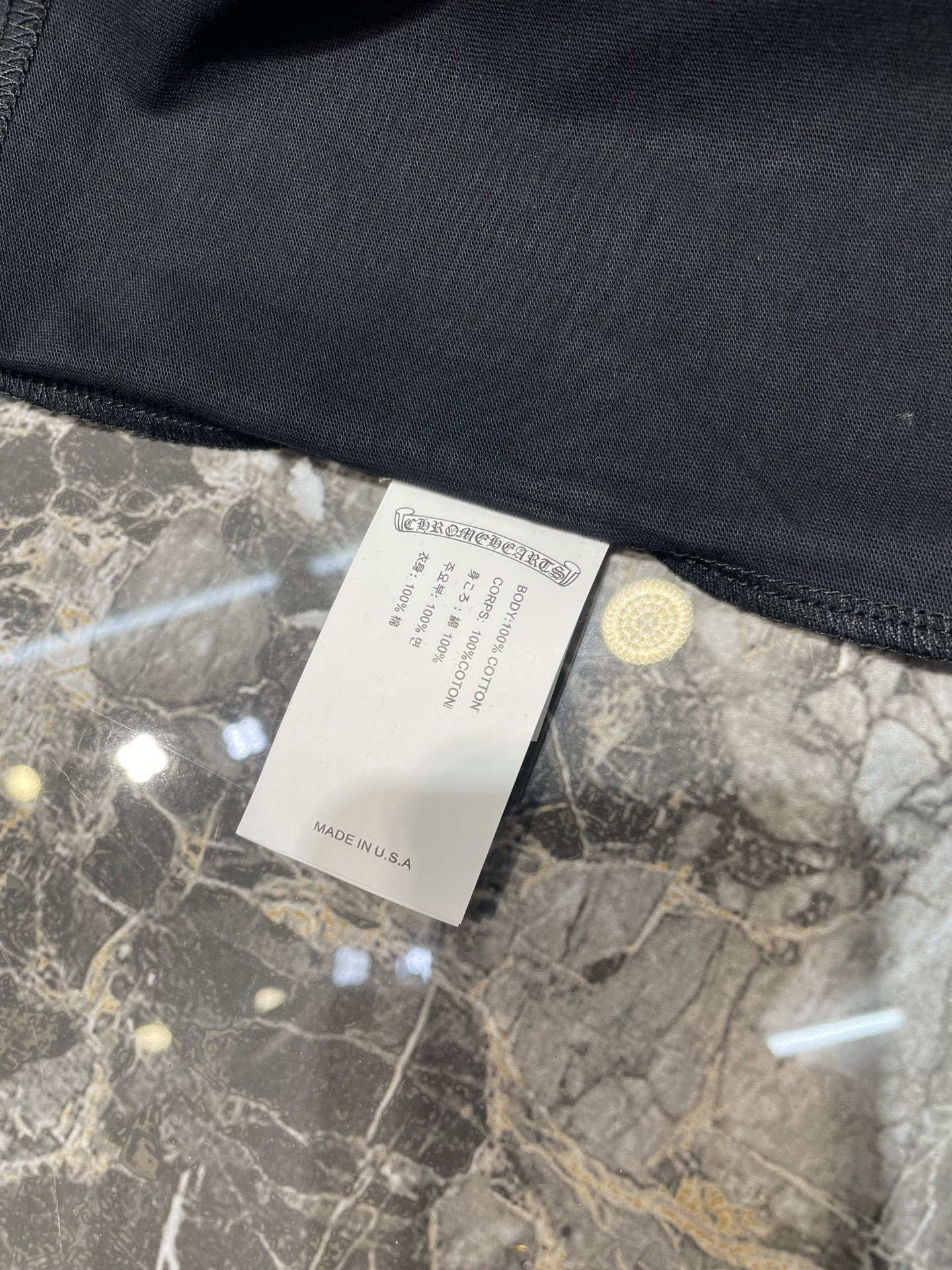 CHROME HEARTS JESSE JO CROSS Floral Cross Long Sleeve T-Shirt (CH-2022-001）