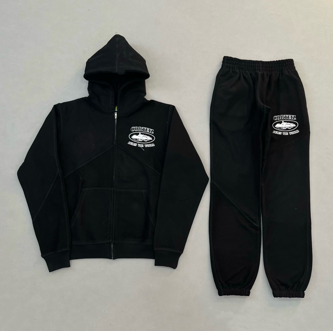 Corteiz Superior V2 Zip-Up Hoodie Set (78921FW230107SG）