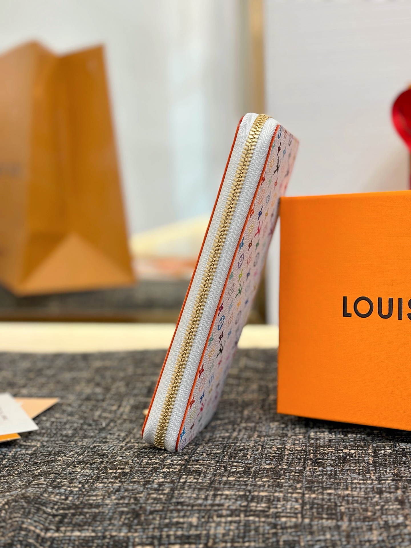 Louis Vuitton Monogram Multicolor Zippy Wallet Round Zipper Long Wallet（M13992）