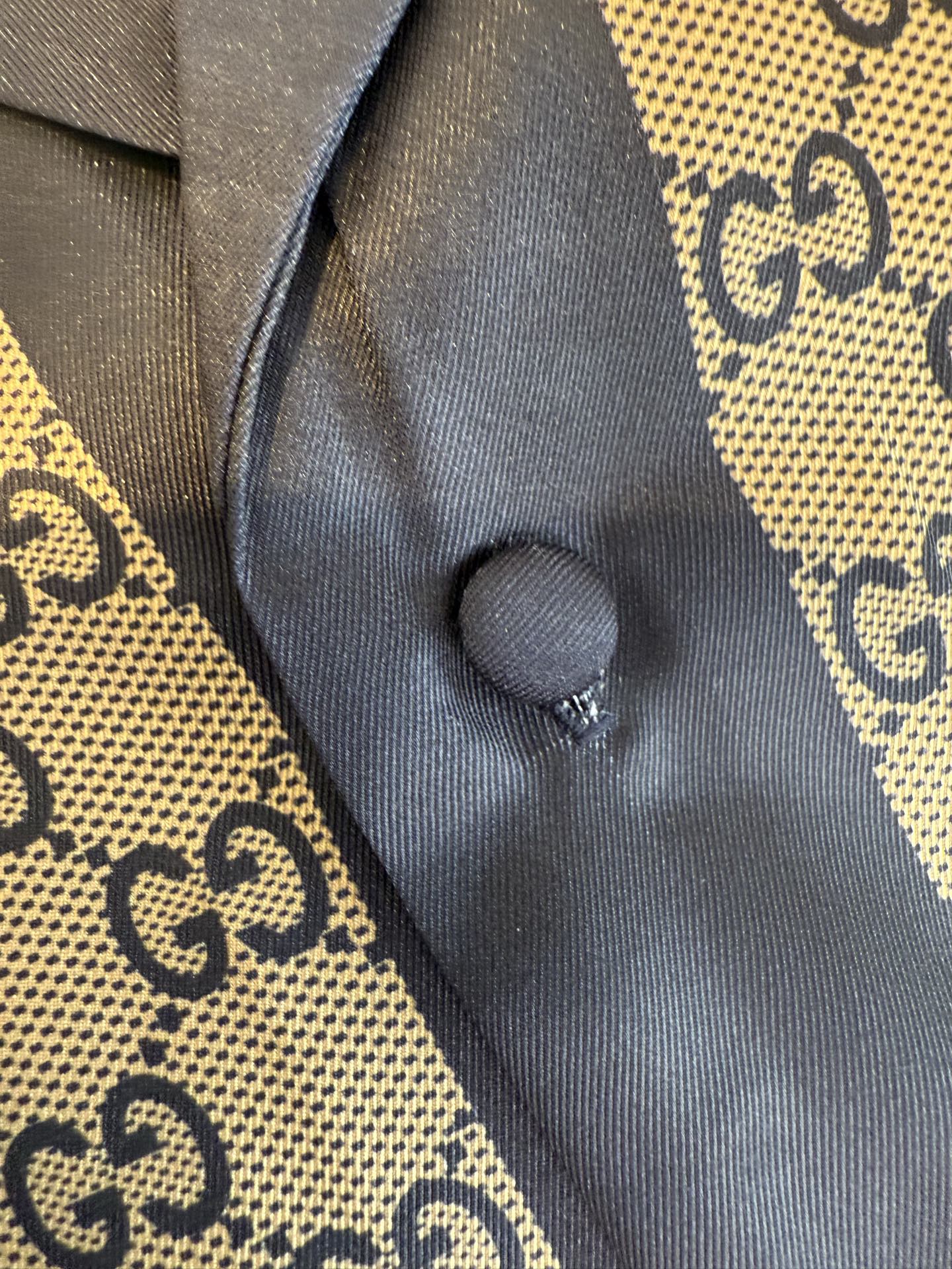 GUCCI SS25 SILK SHIRT（794907-ZASG3-4270）