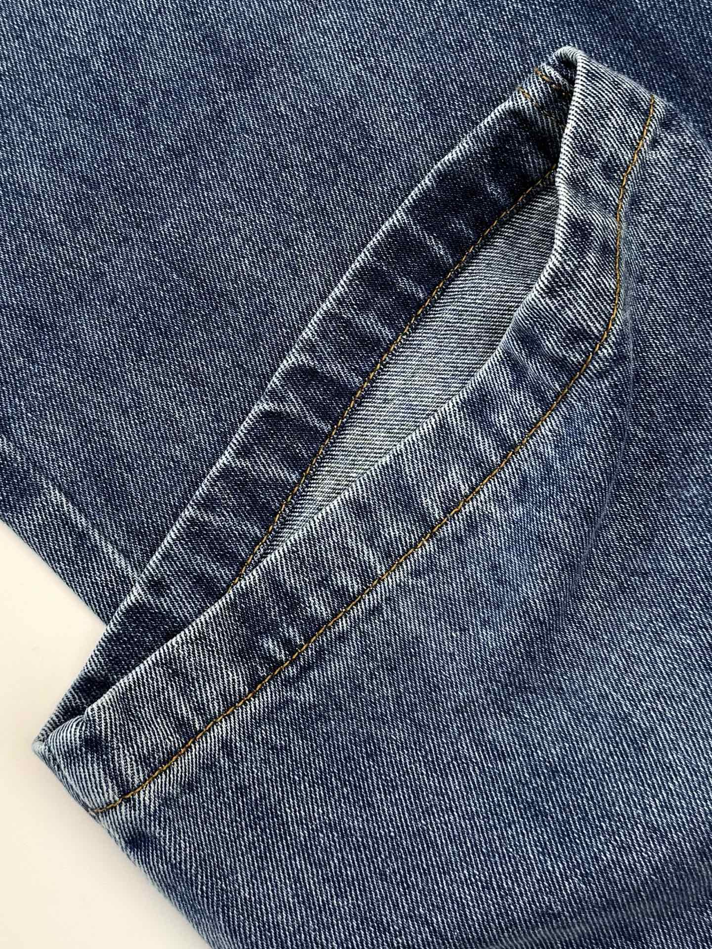 LOEWE Cotton anagram baggy jeans (H526Y11WA6-5475）