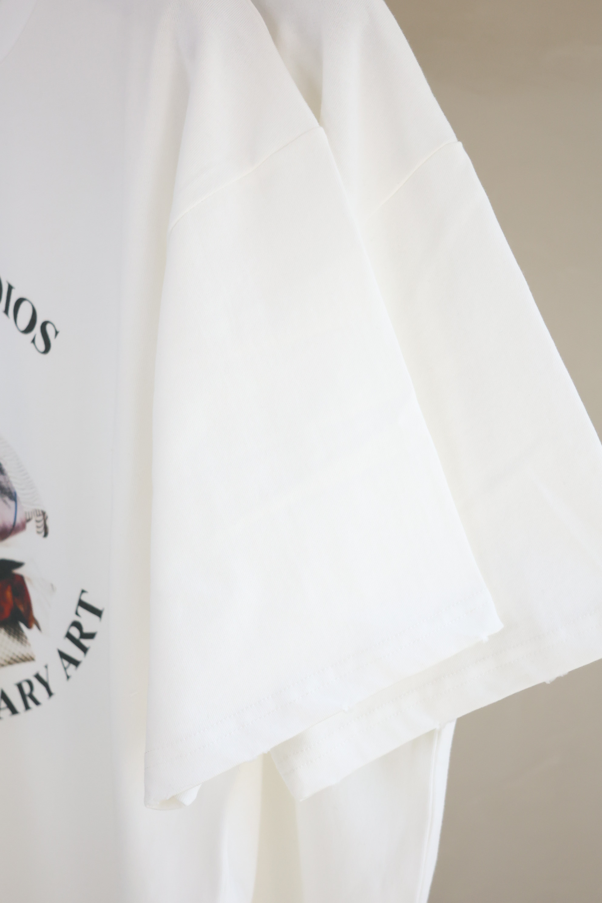 Acne Studios Printed T-Shirt - Relaxed Fit "Off White" (AL0534-AEG）