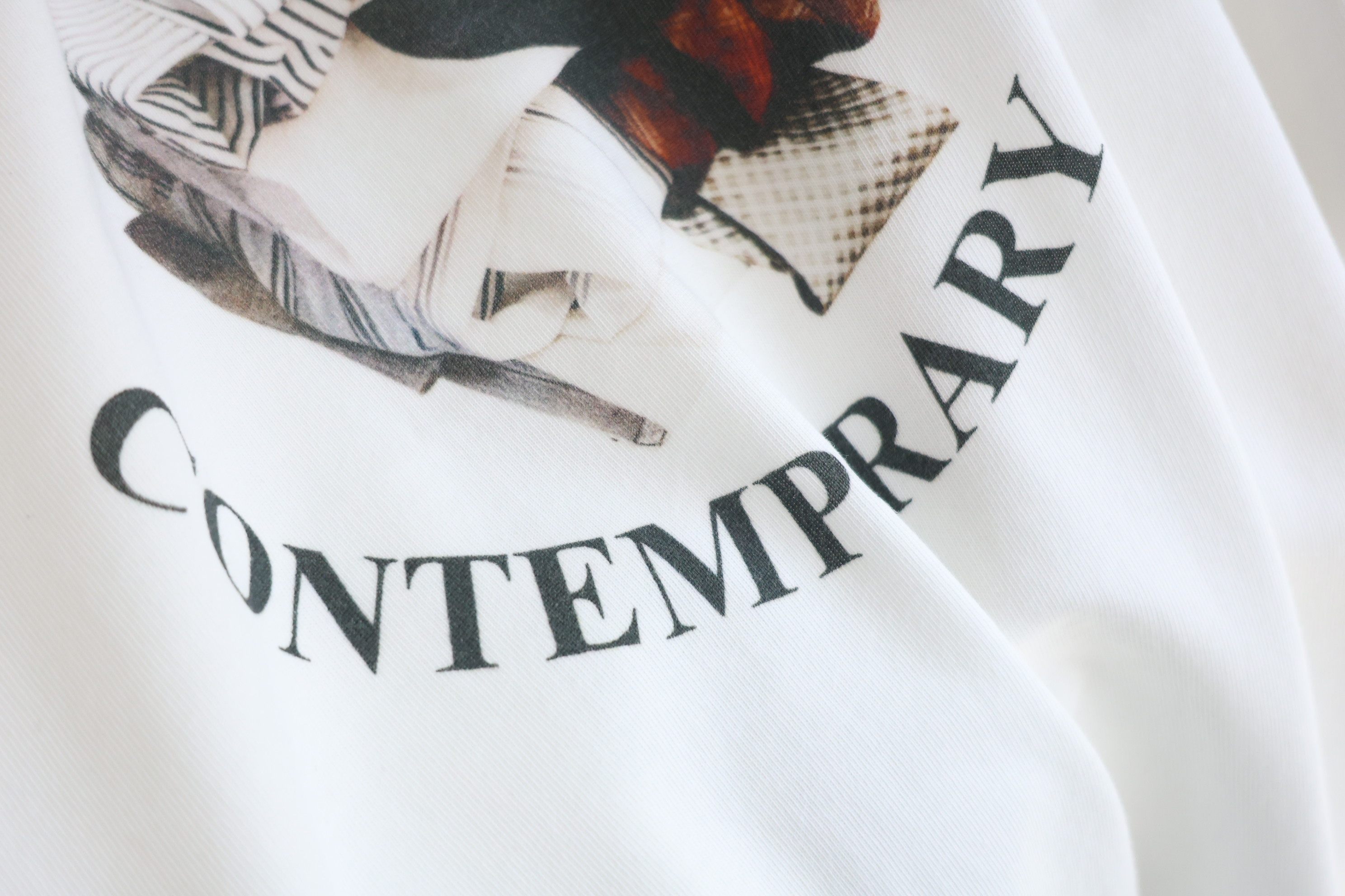 Acne Studios Printed T-Shirt - Relaxed Fit "Off White" (AL0534-AEG）