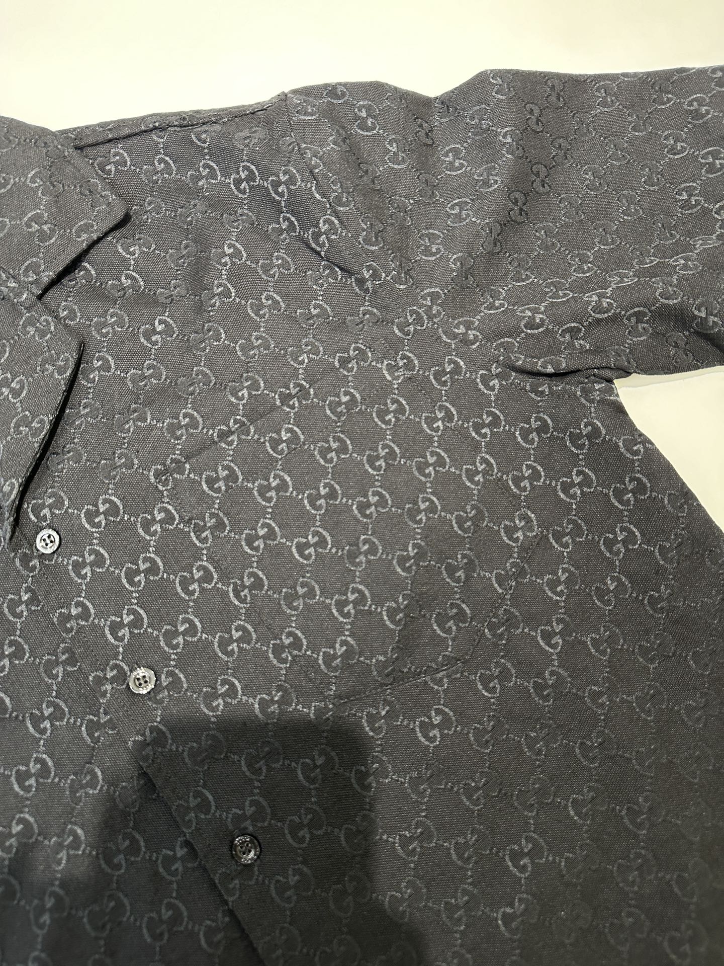 Gucci Tiziano Red Cotton Shirt（811732-ZASO2-6052）