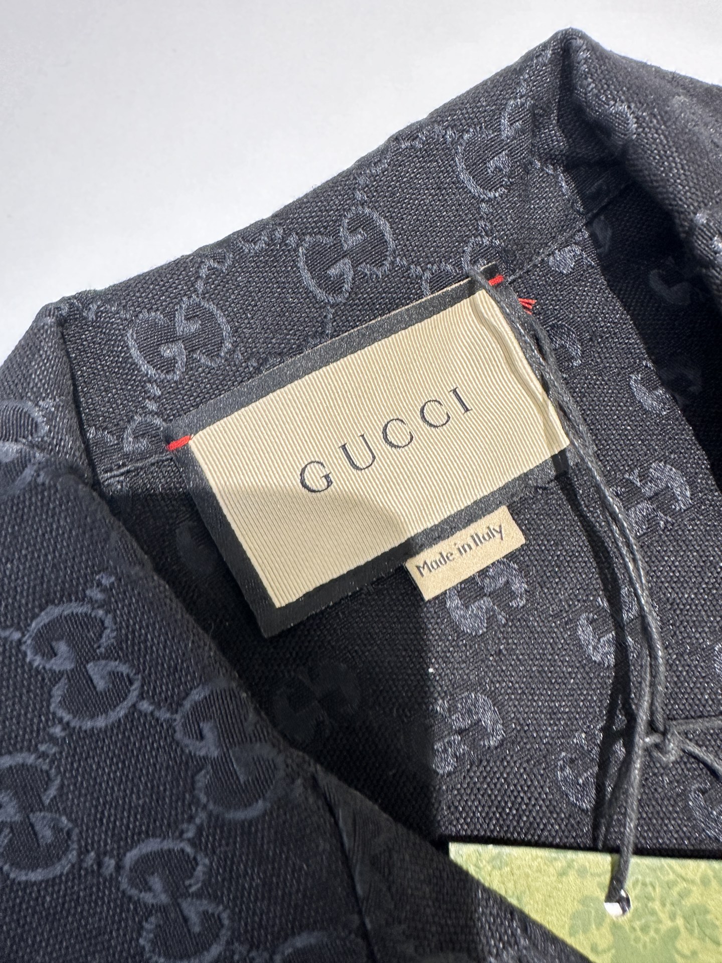 Gucci Tiziano Red Cotton Shirt（811732-ZASO2-6052）