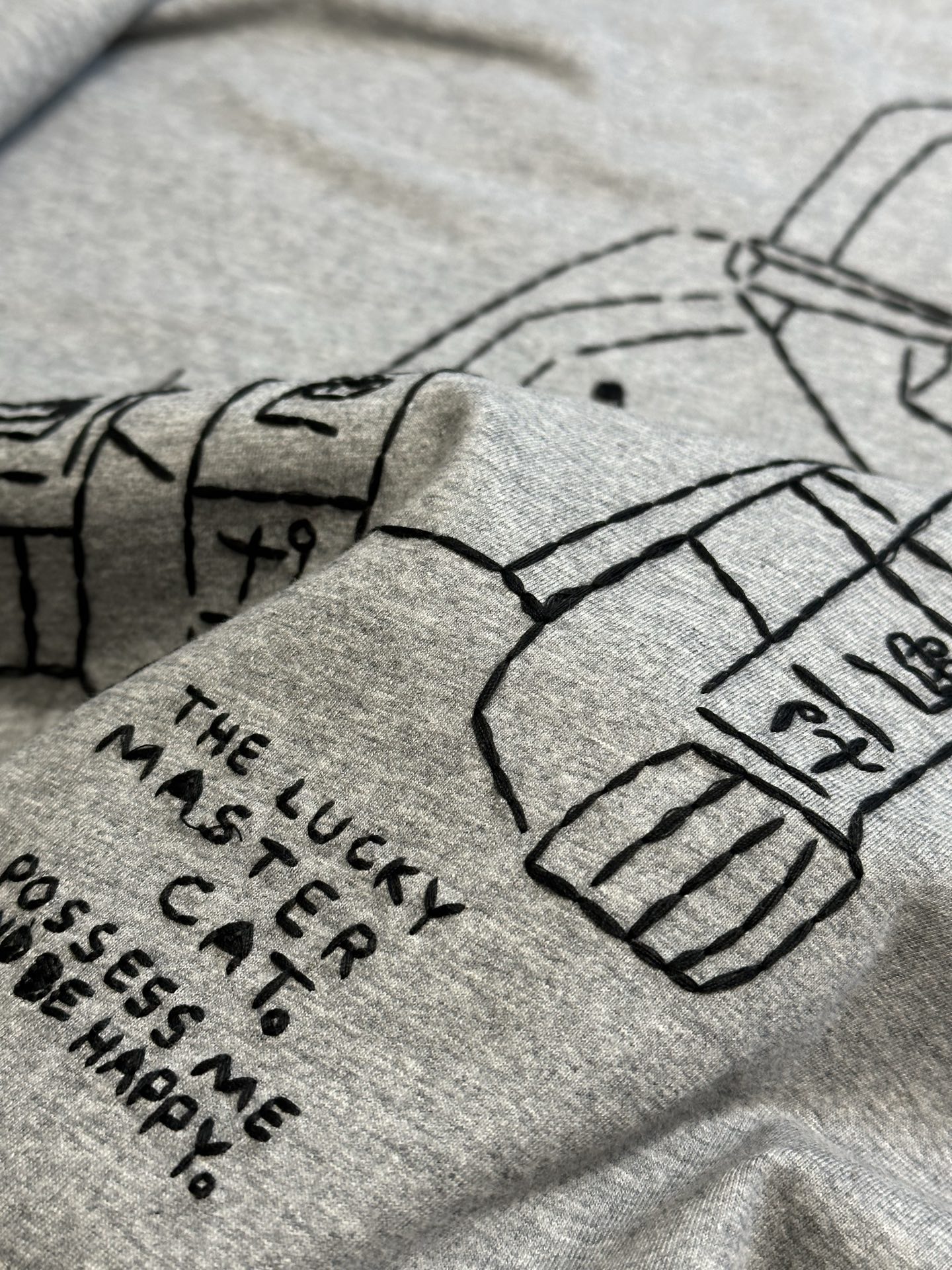 LOEWE Long sleeve T-shirt in cotton Grey (H526Y24J32-1440）