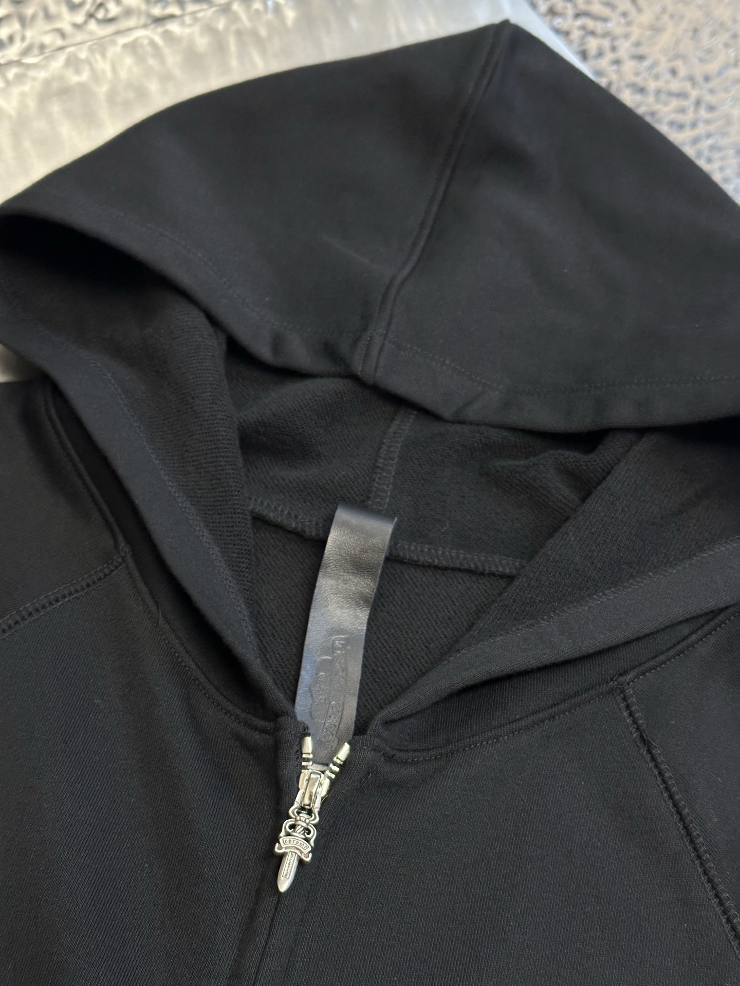 Chrome Hearts Zip-Up Hooded Sweatshirt(CH202618）