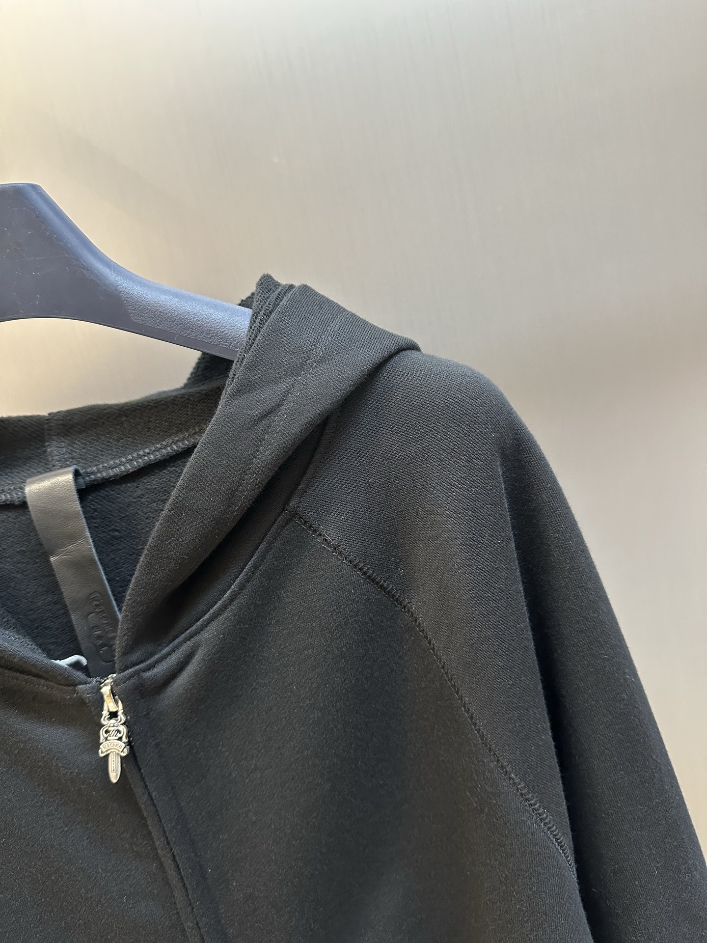 Chrome Hearts Zip-Up Hooded Sweatshirt(CH202618）