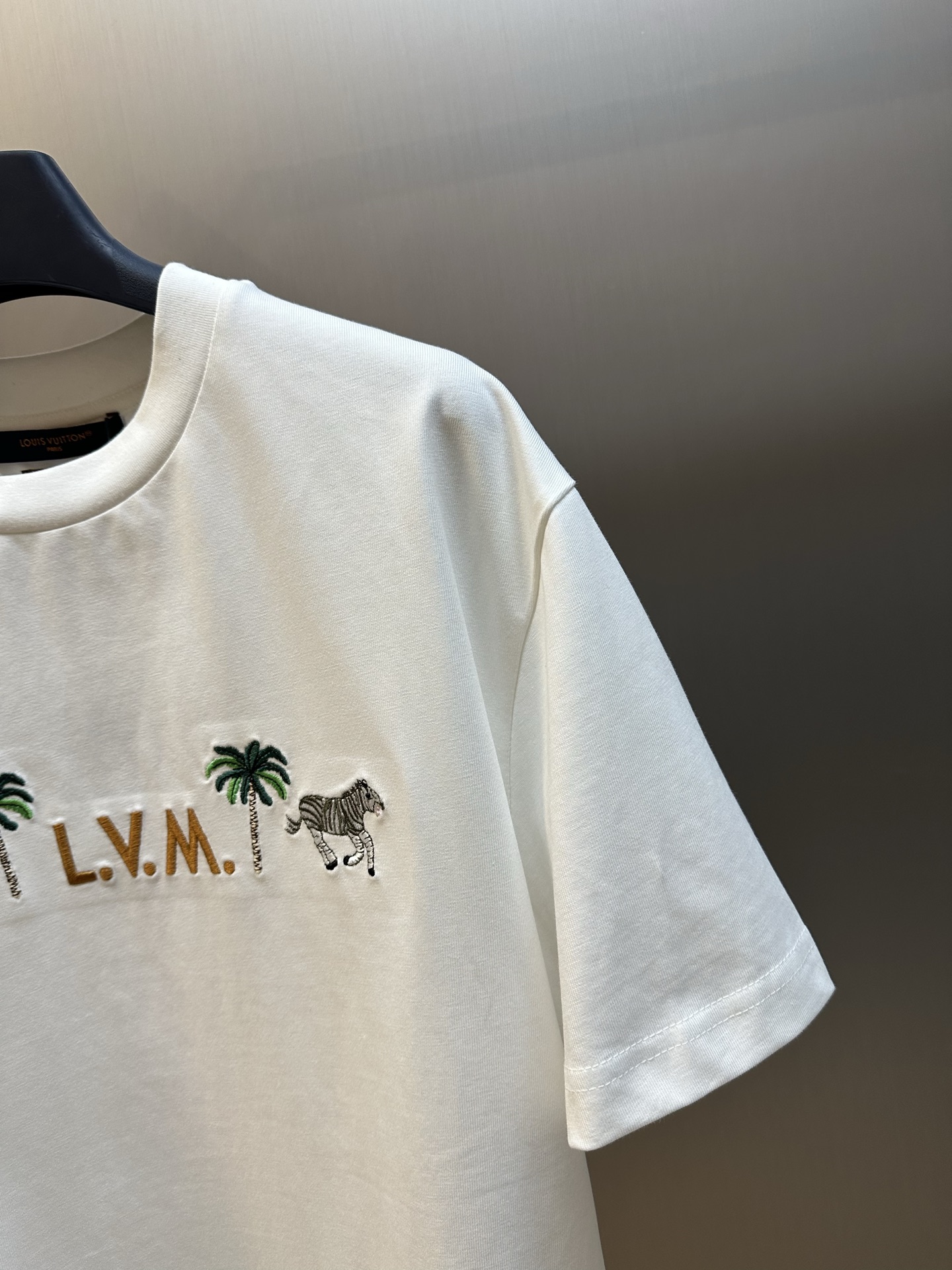 Louis Vuitton X THE DARJEELING LIMITED Embroidered Short Sleeve Size（1AJVQK）