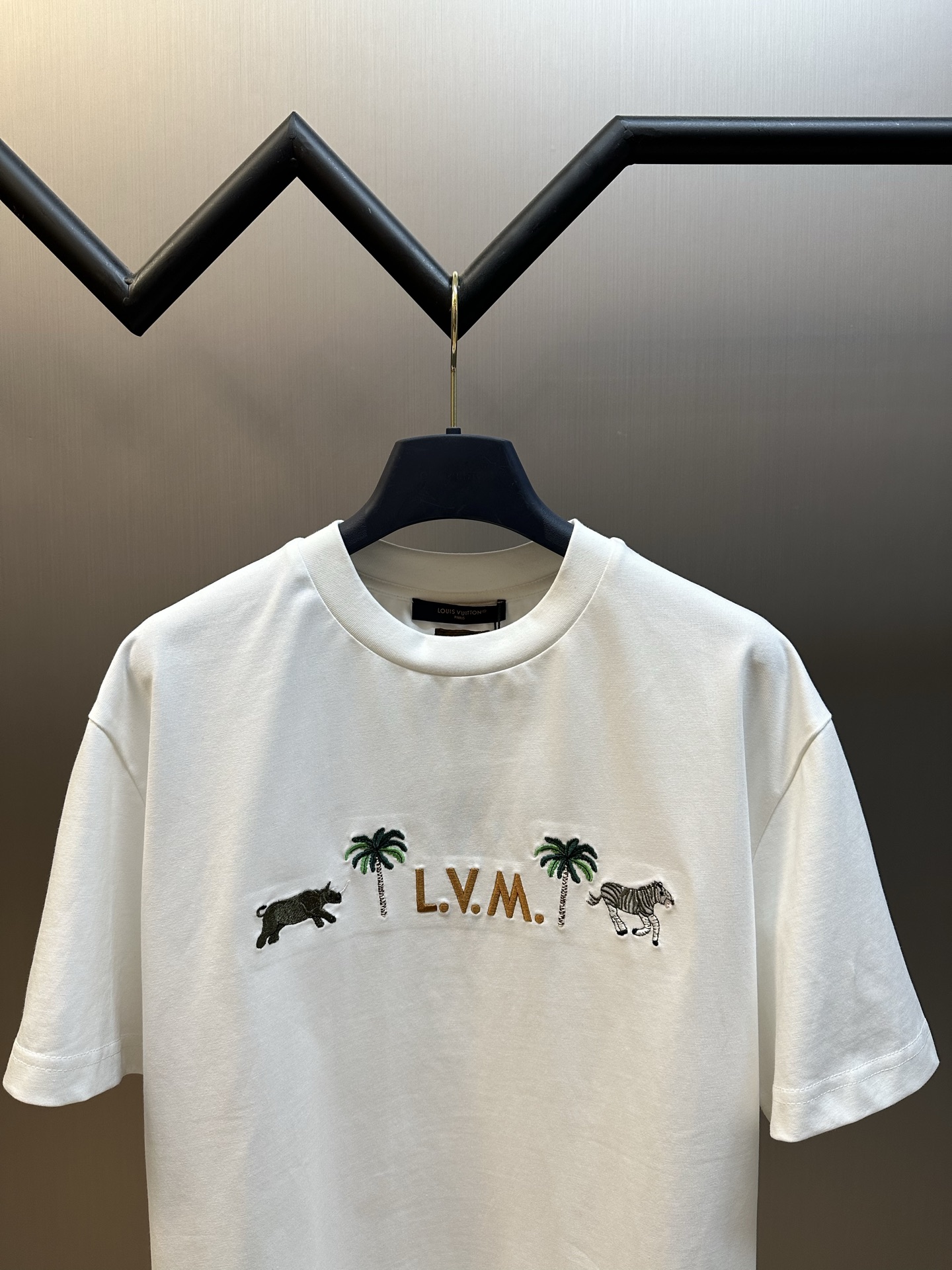 Louis Vuitton X THE DARJEELING LIMITED Embroidered Short Sleeve Size（1AJVQK）