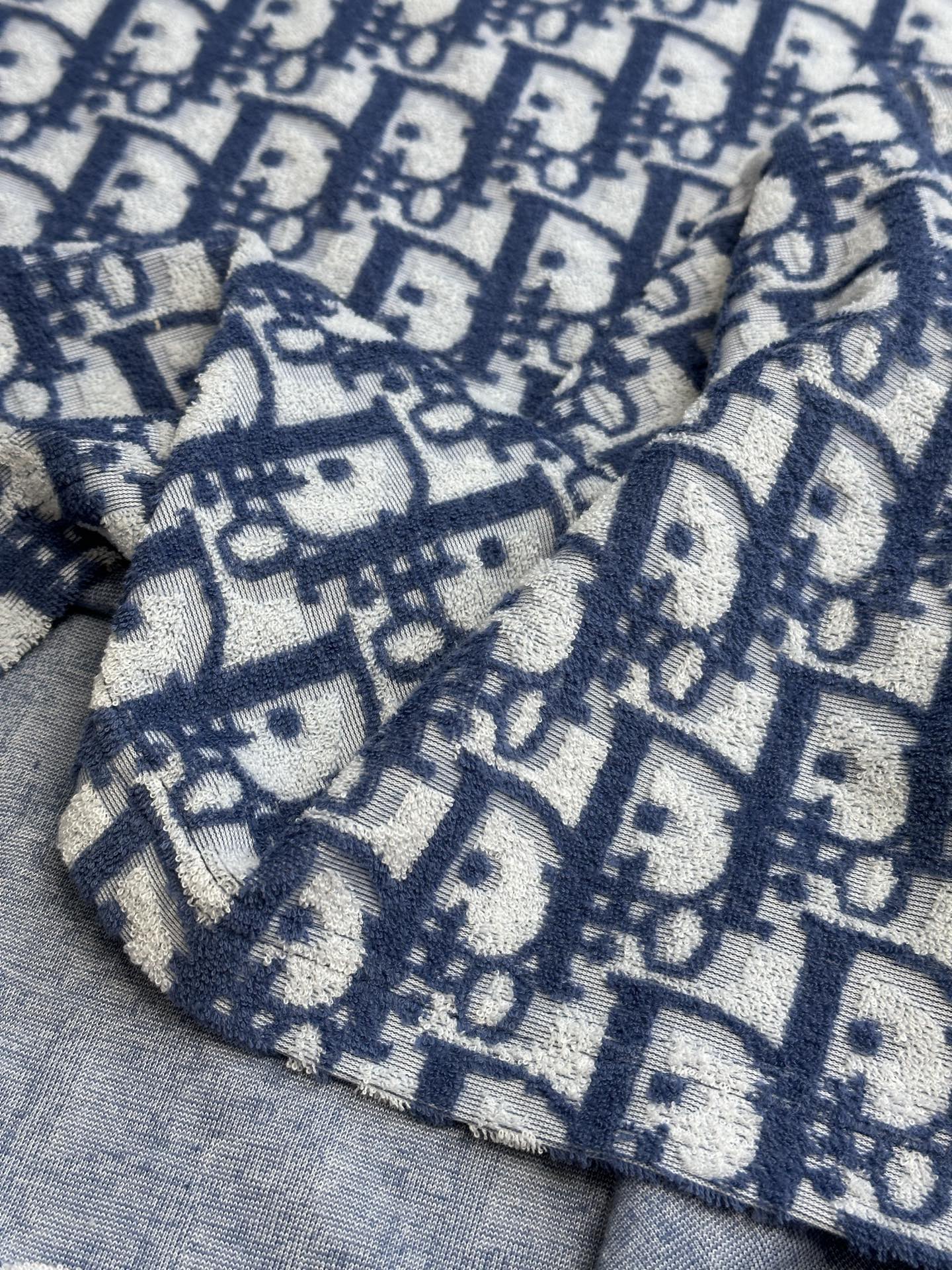 DIOR SS24 Logo Print Crewneck Loose Fit T-Shirt（483J646A0906-C181）