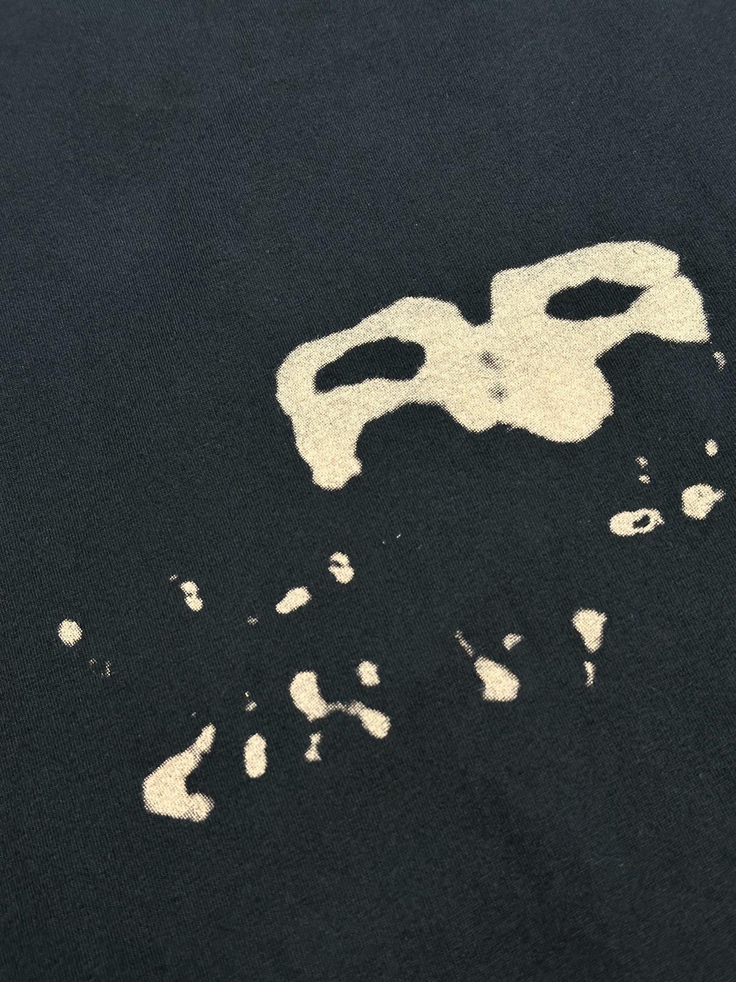 BALENCIAGA Hand-Drawn BB Icon T-shirt Medium Fit "Black"（612966TNVN41059）