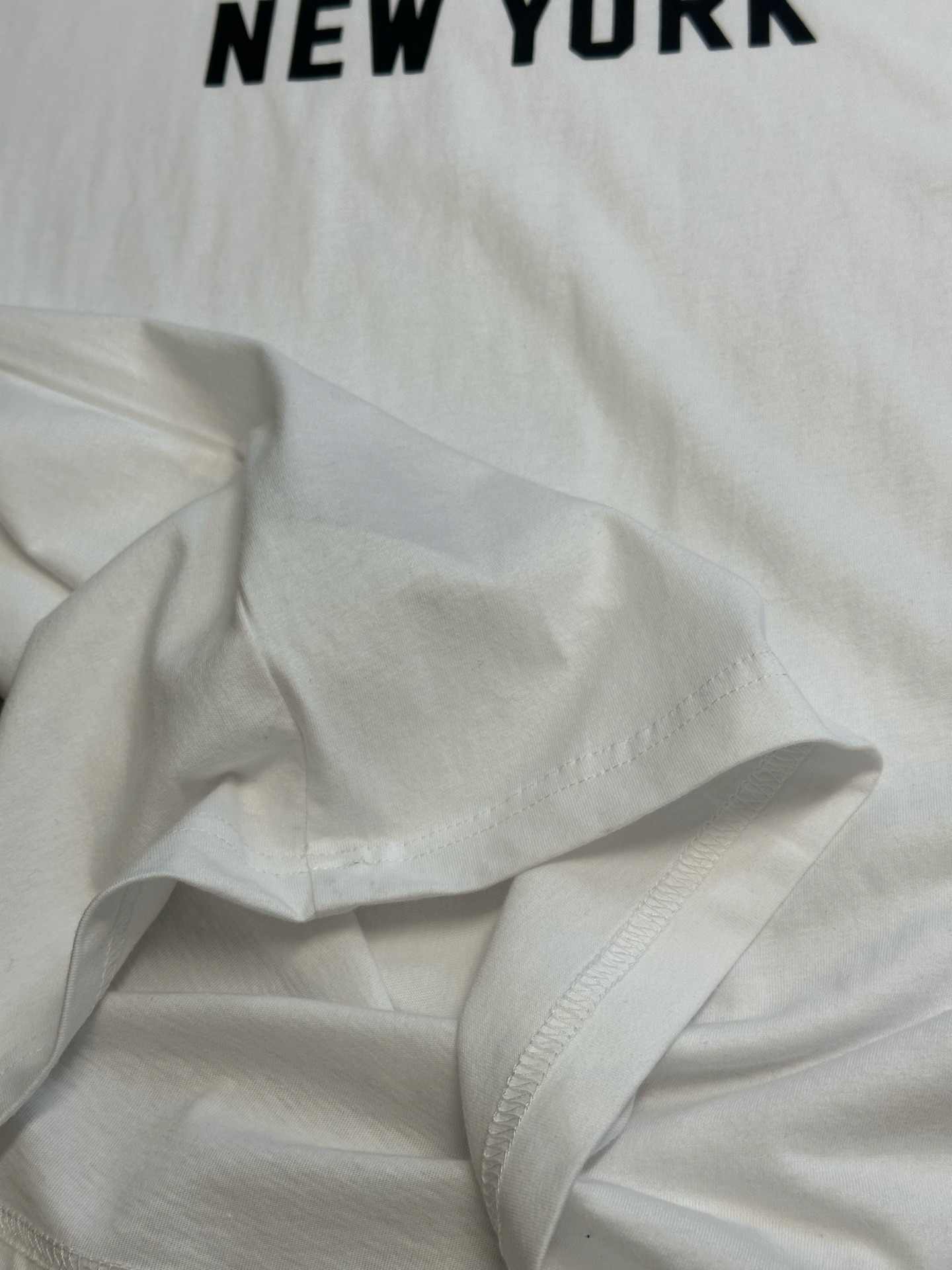 SAINT LAURENT silk T-white（844555YCL360907）