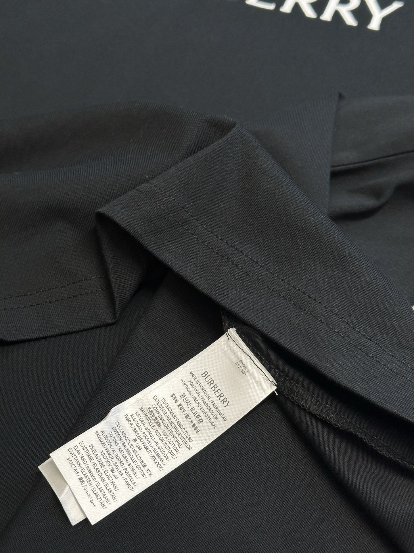 Burberry logo-embellished cotton T-shirt（81223871）