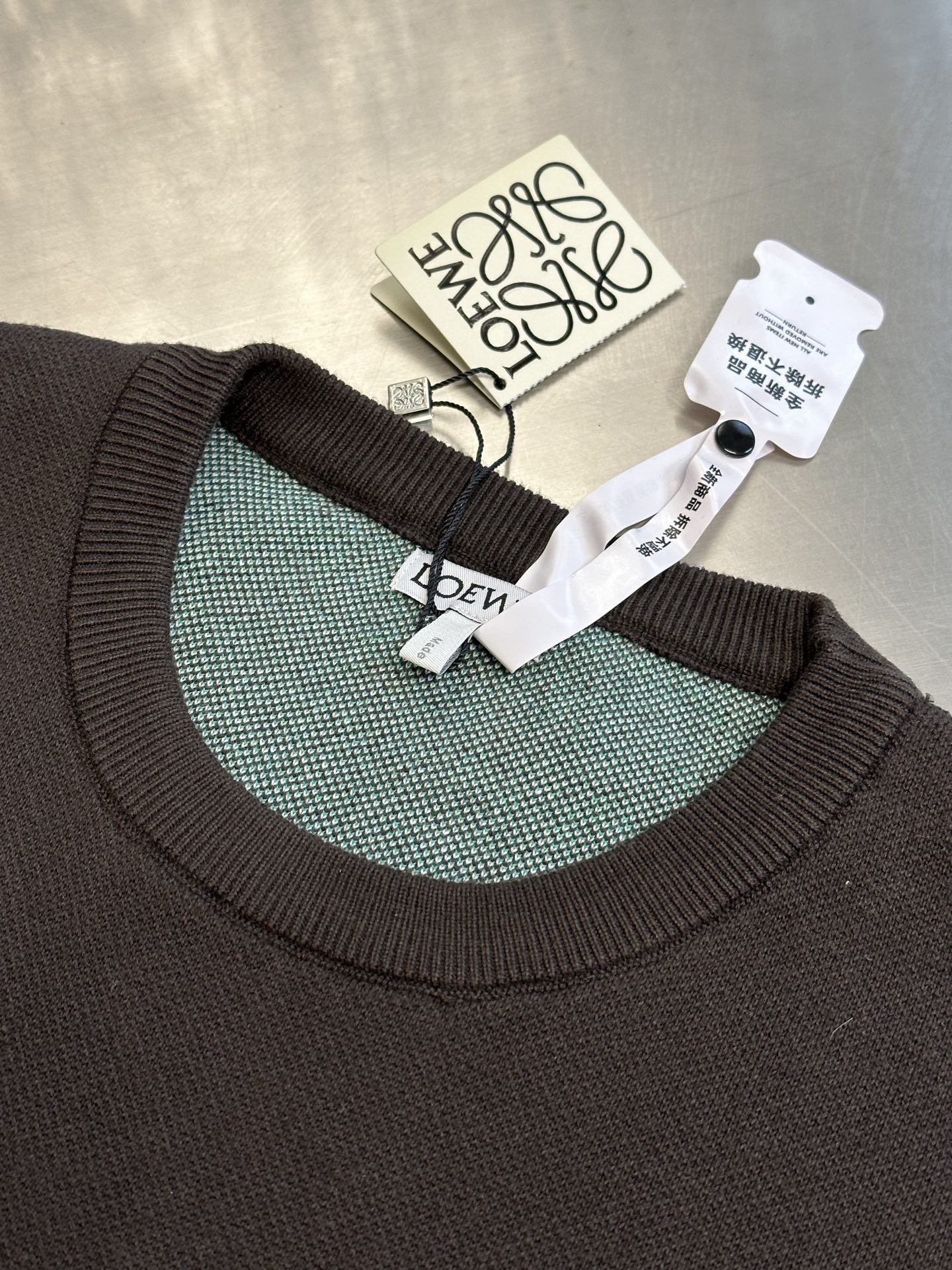 Loewe Wool and cotton blend t-shirt（H526Y55K15-1122）