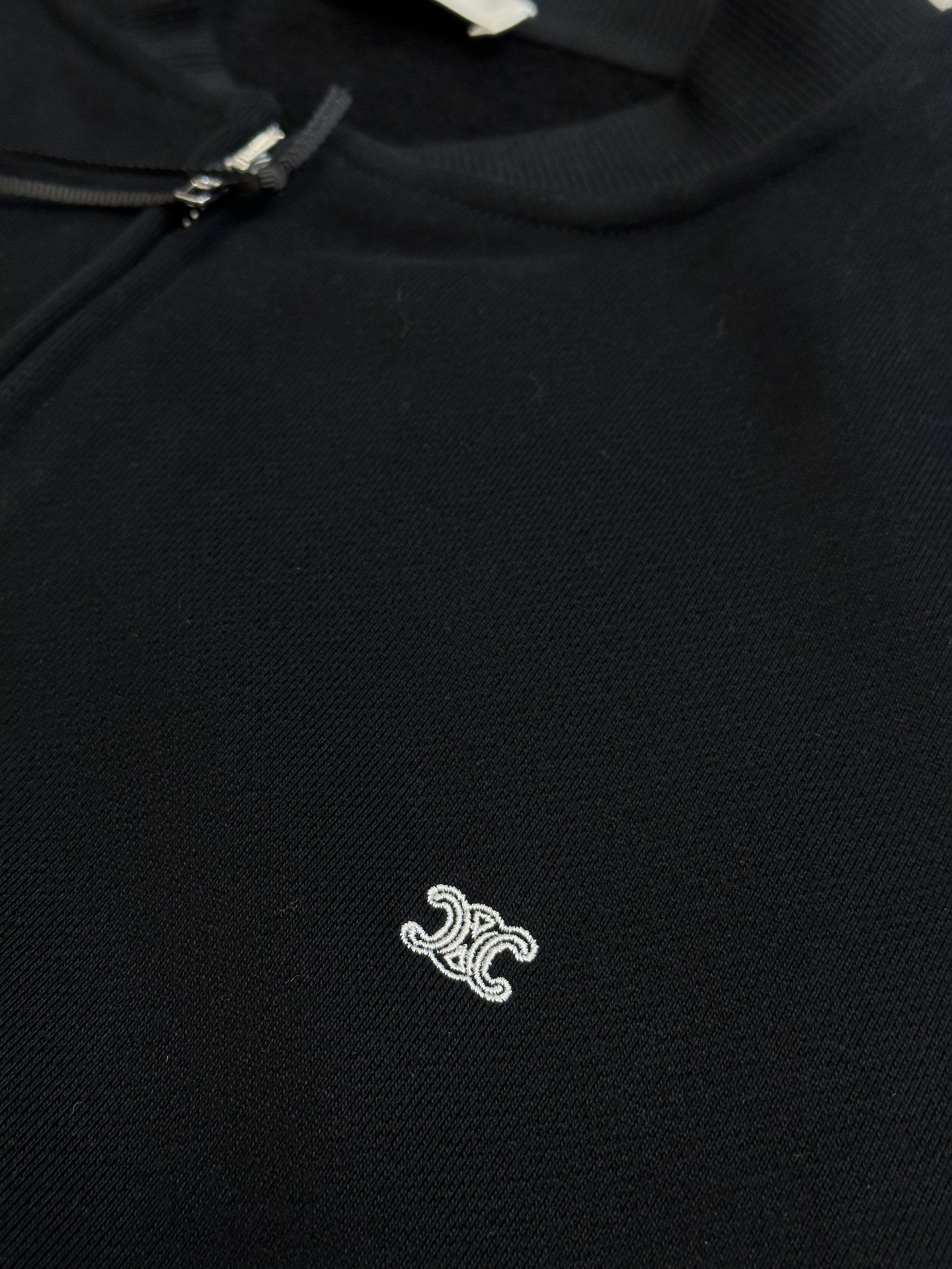 CELINE Embroidered Cotton Jacket (RY0SD1233-38AW）