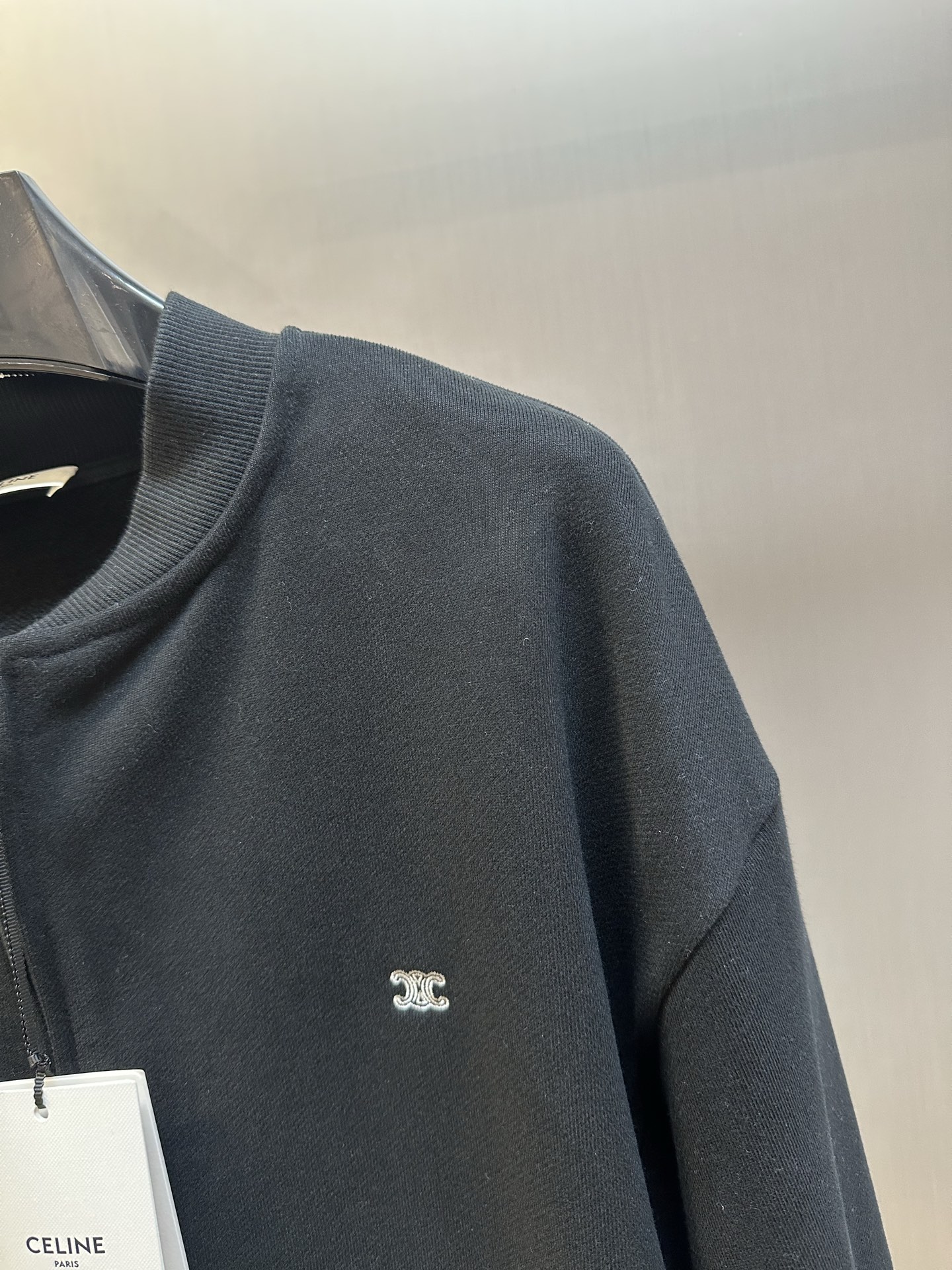 CELINE Embroidered Cotton Jacket (RY0SD1233-38AW）