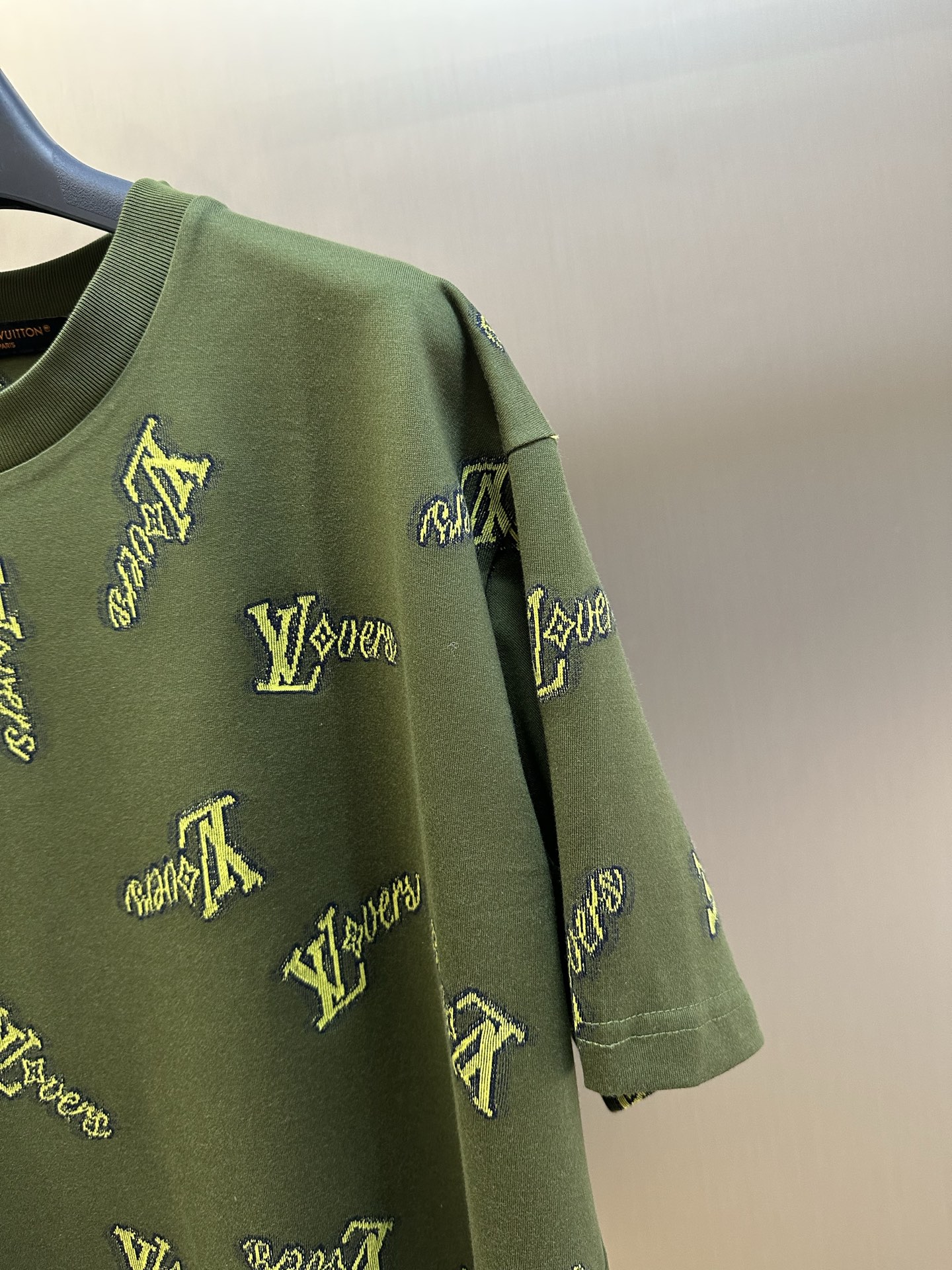 Louis Vuitton jacquard cotton T-shirt（1AGJYS）