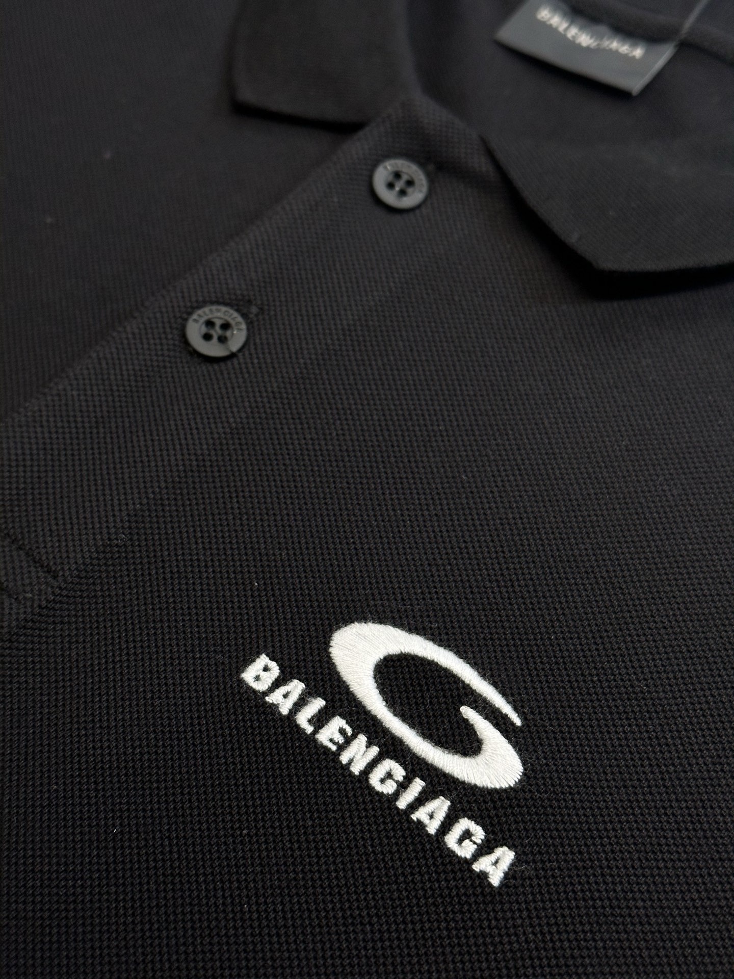 BALENCIAGA Laurel Classic Regular Fit Polo Shirt（828531TTVT81000）