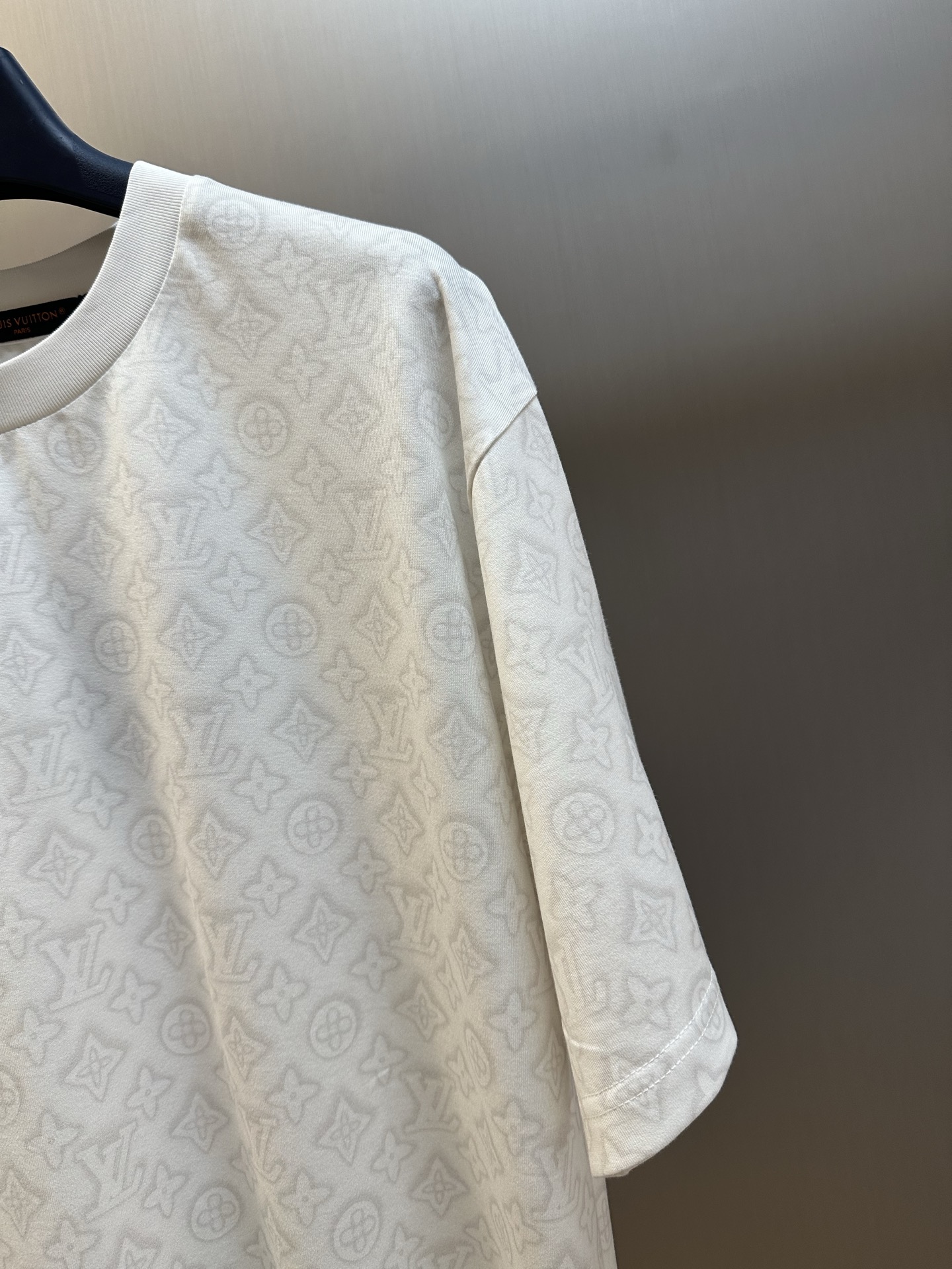 Louis Vuitton Monogram Pattern Short-Sleeve T-Shirt（1AJCB9）