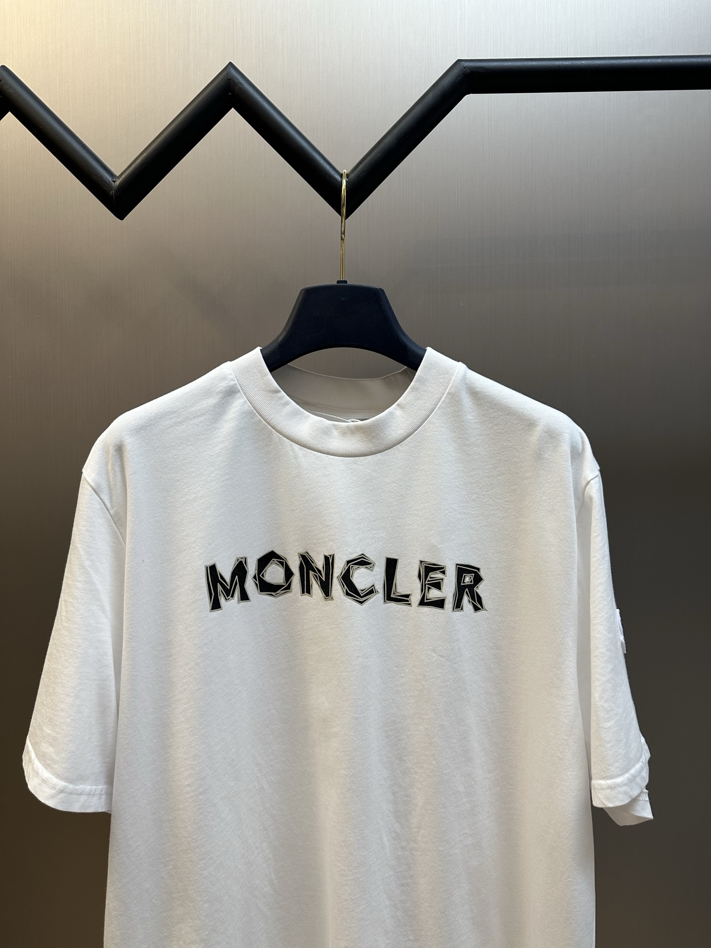 MONCLER☆Moncler logo T-shirt （K10918C0005289AJS00A）