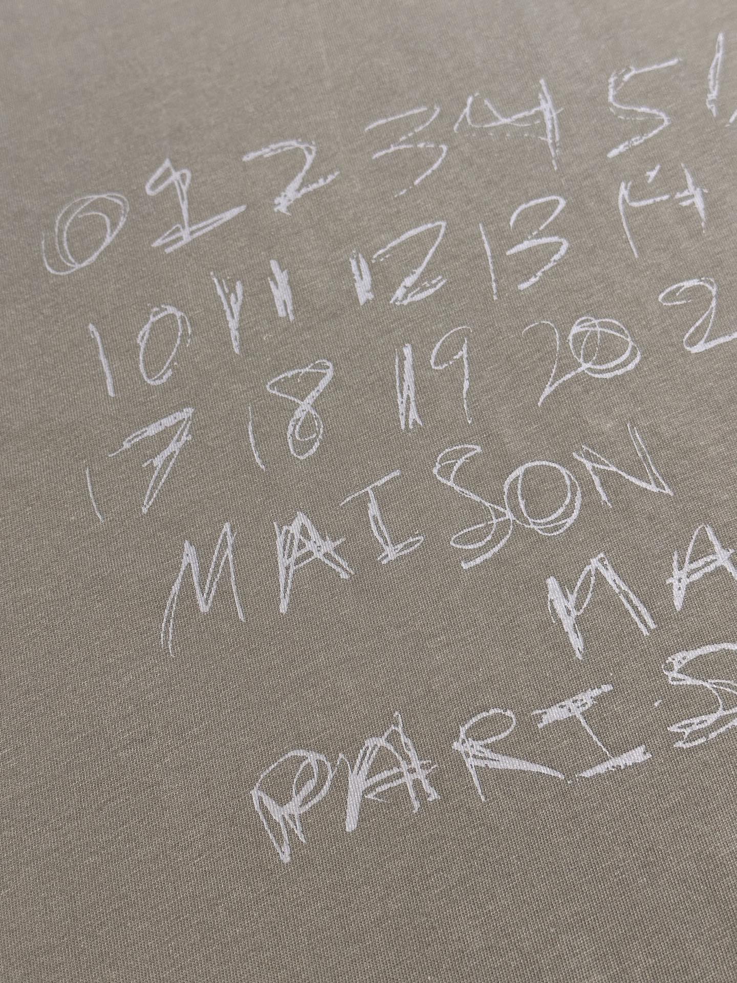 MAISON MARGIELA COTTON T-SHIRT (S51GC0544S24575144）