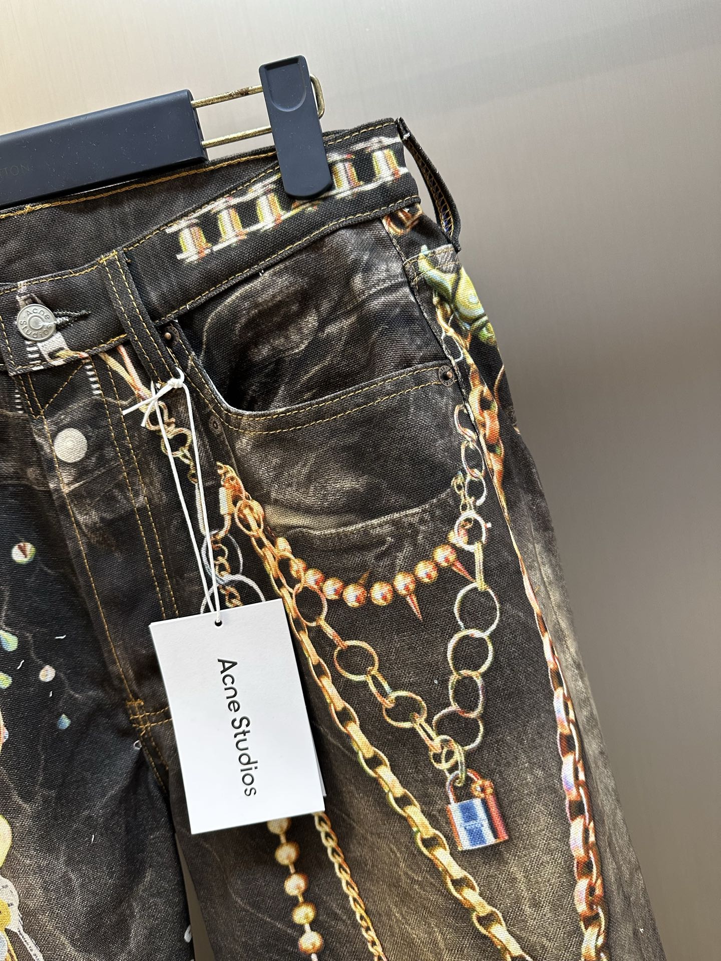 Acne Studios Oversized Jeans - Lunar New Year Limited Edition (C00126-AOM）