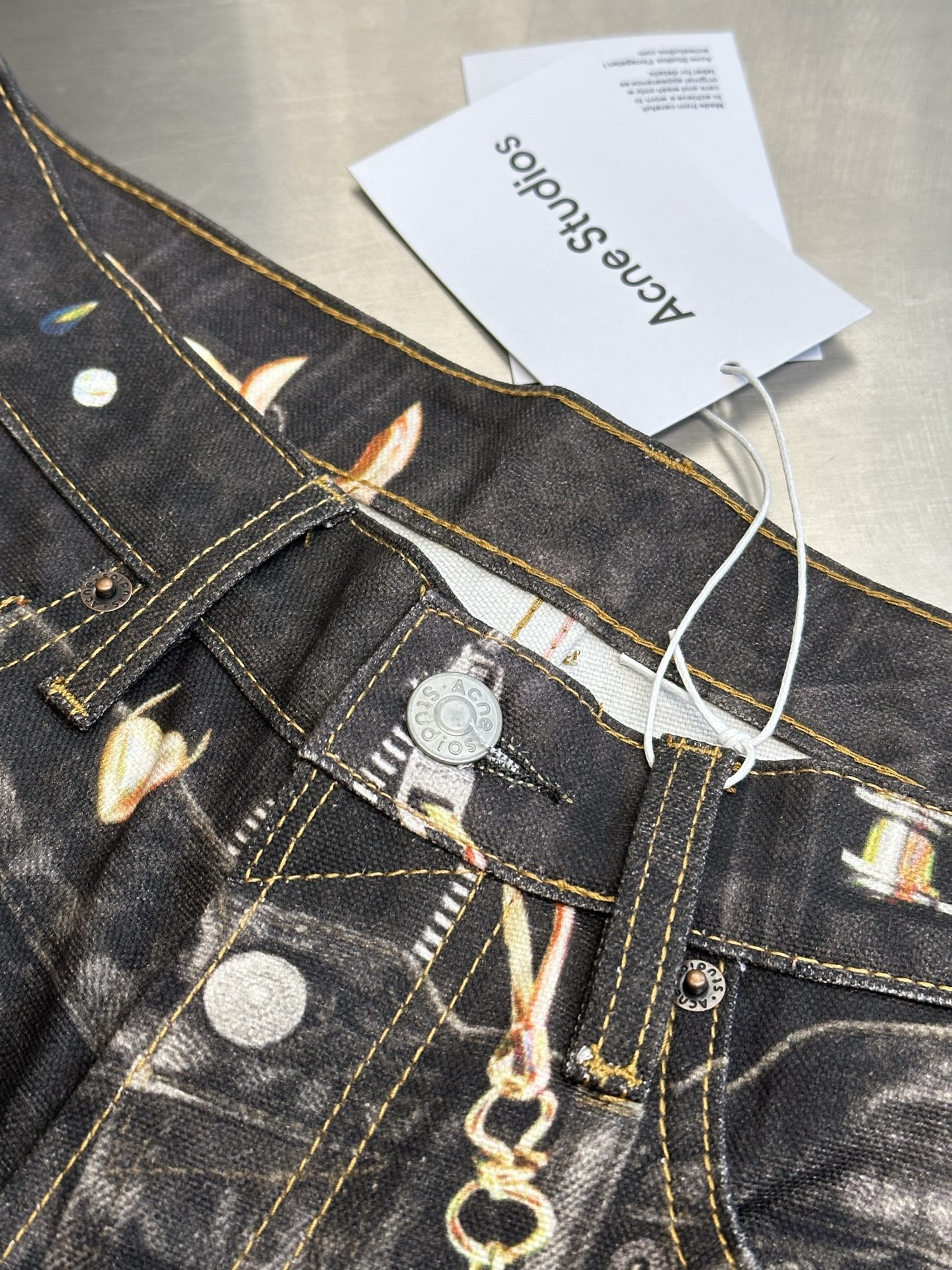 Acne Studios Oversized Jeans - Lunar New Year Limited Edition (C00126-AOM）