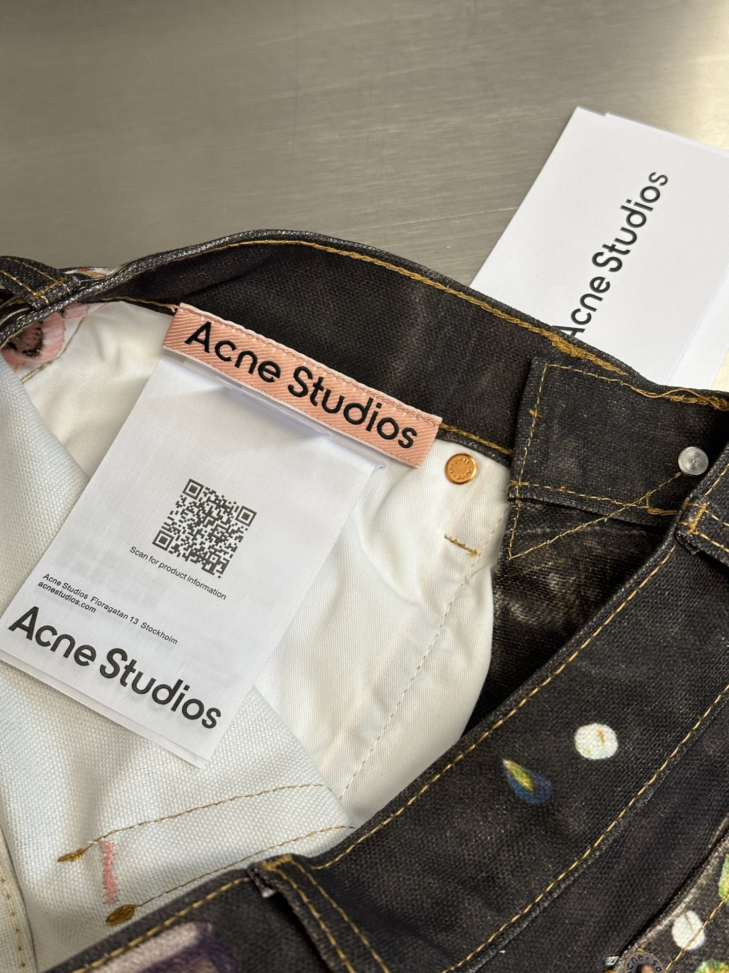 Acne Studios Oversized Jeans - Lunar New Year Limited Edition (C00126-AOM）