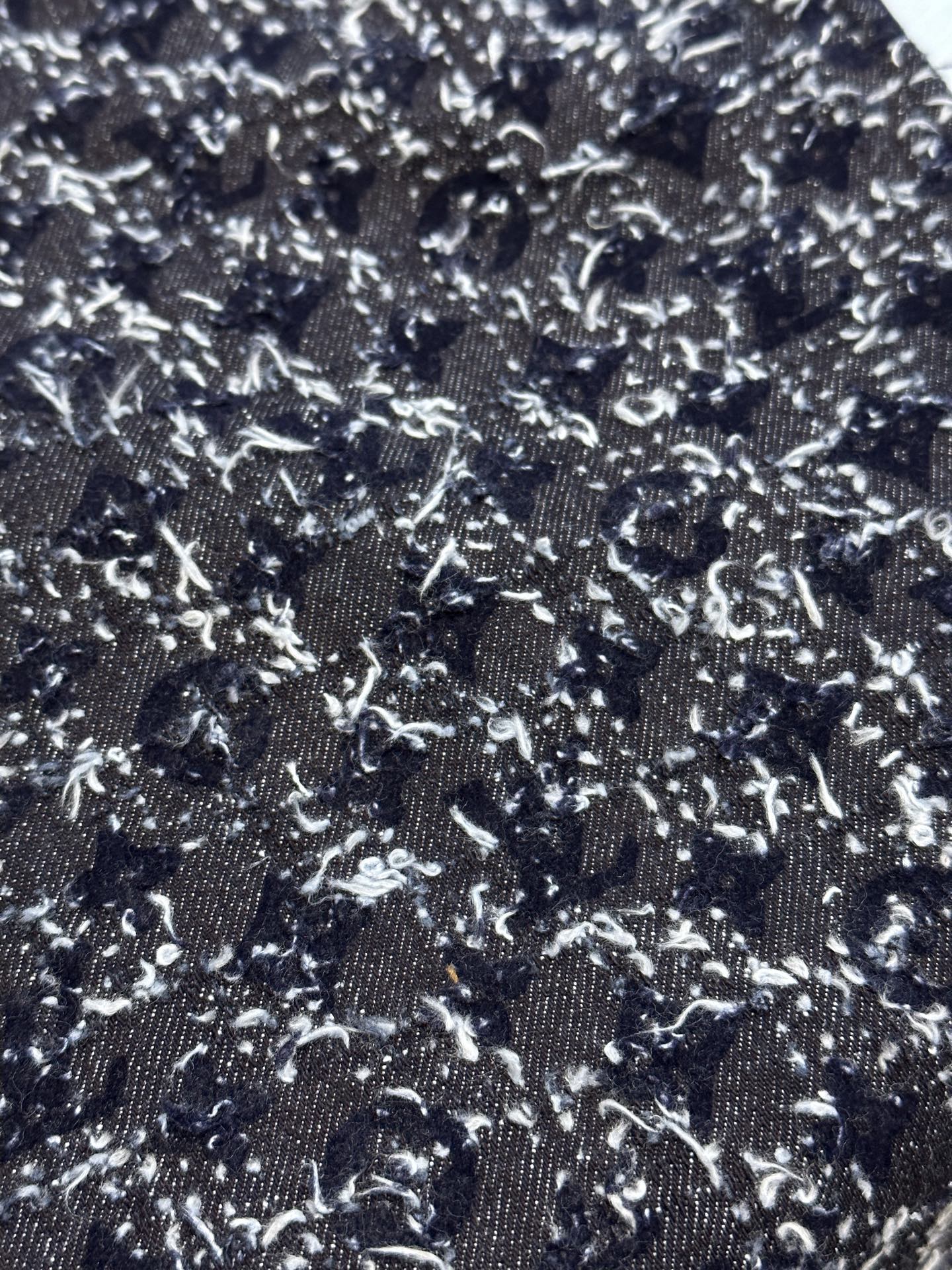 LOUIS VUITTON flocked Monogram skateboard jeans（1AHVD0）