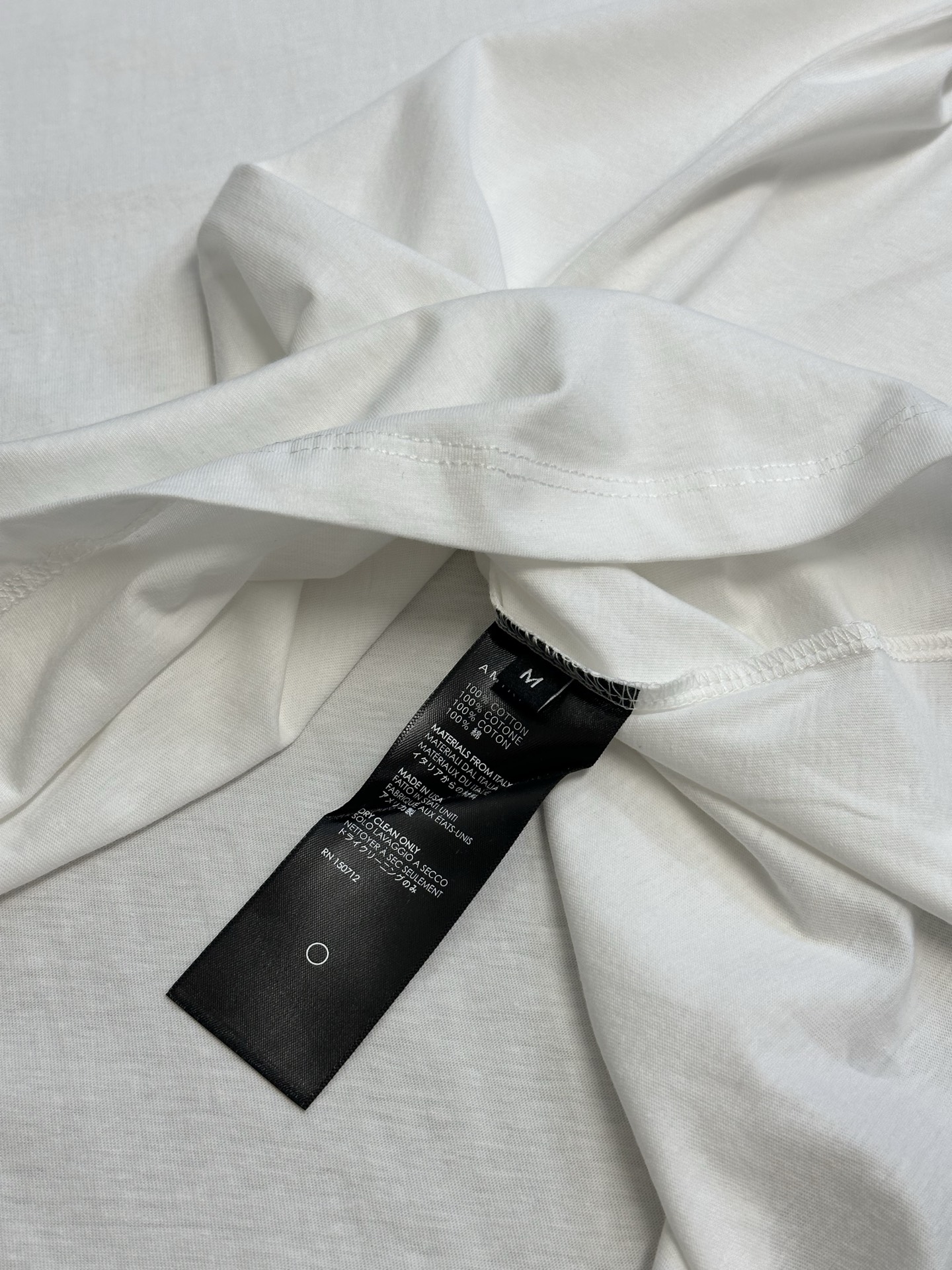 AMIRI Core logo-print T-shirt (AMJYTE1031-100）