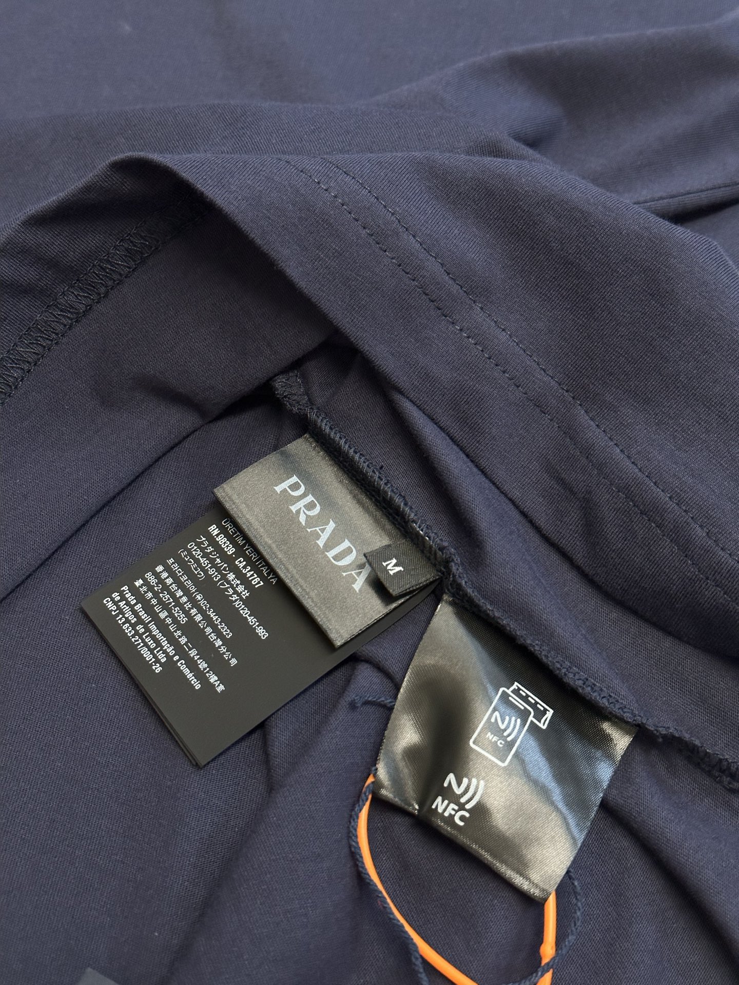 Prada Short-Sleeve Cotton Polo Shirt（UJN851_13CC_F0124_S_232）