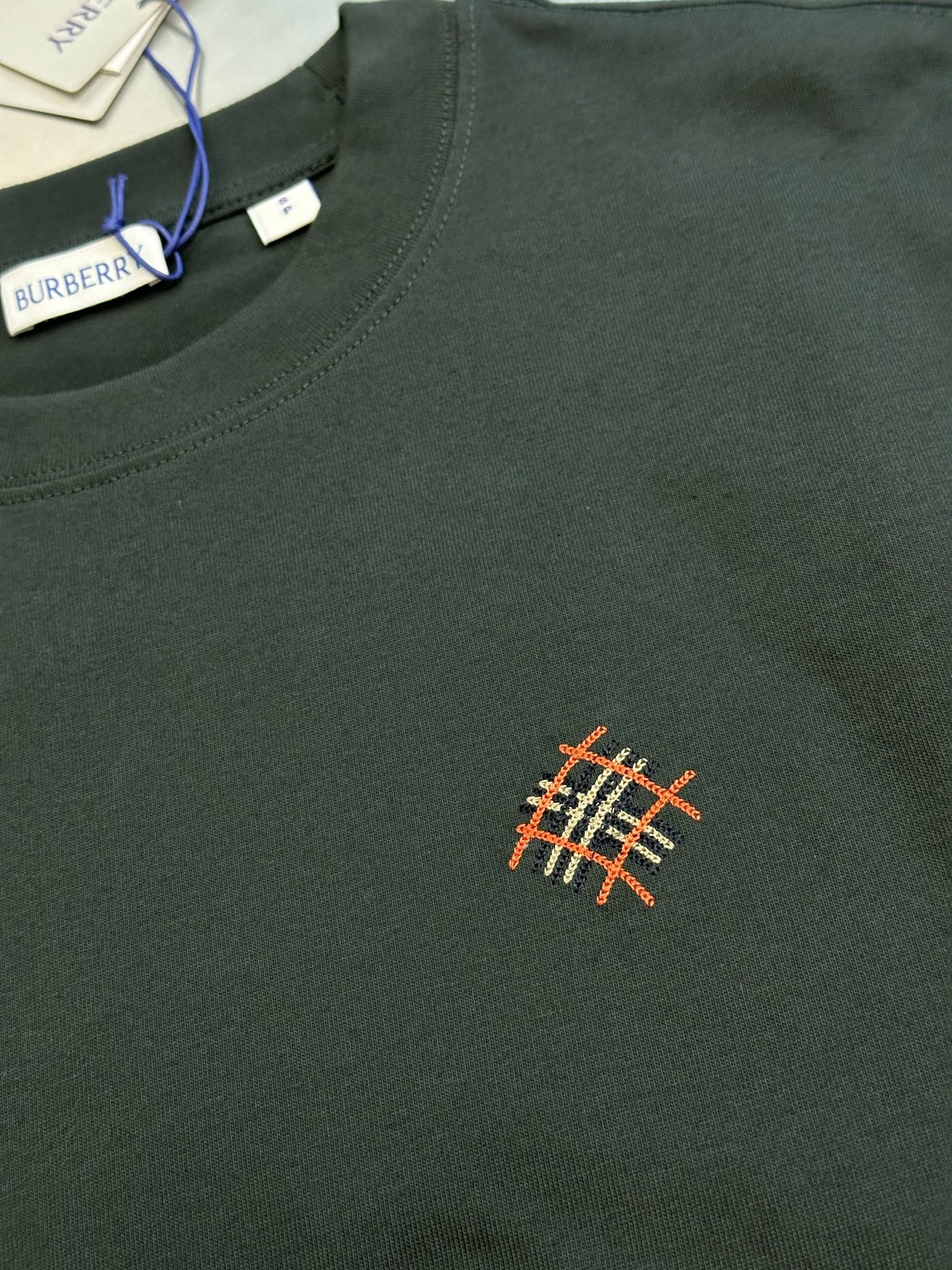 Burberry Logo-Embellished Cotton Long-Sleeve T-Shirt（81326901）