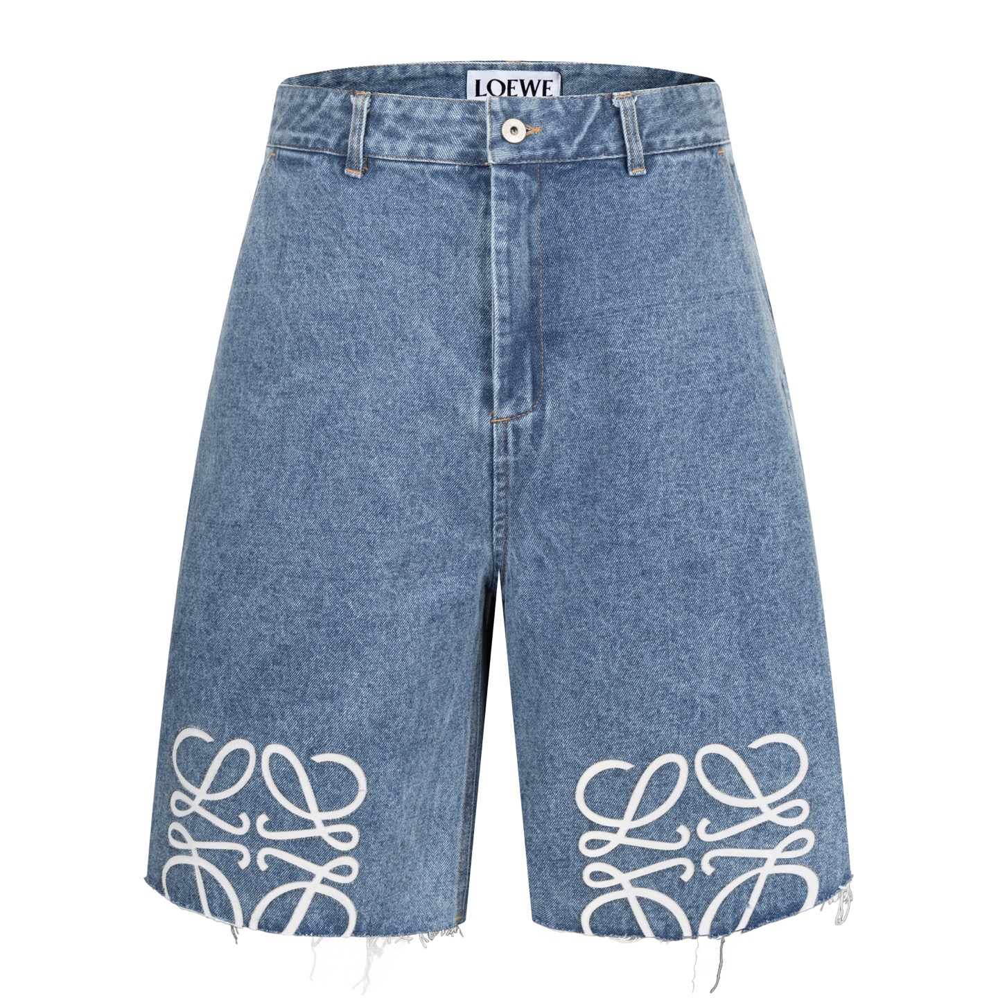 Loewe Denim Anagram Shorts（H526Y1GW07-6395）