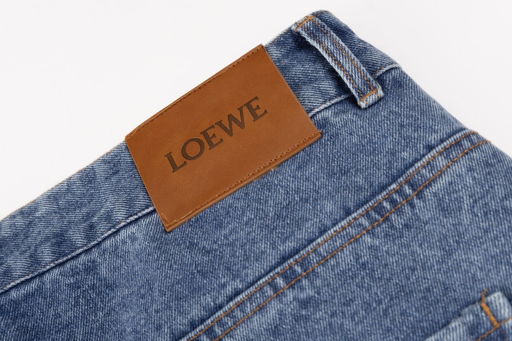 Loewe Denim Anagram Shorts（H526Y1GW07-6395）