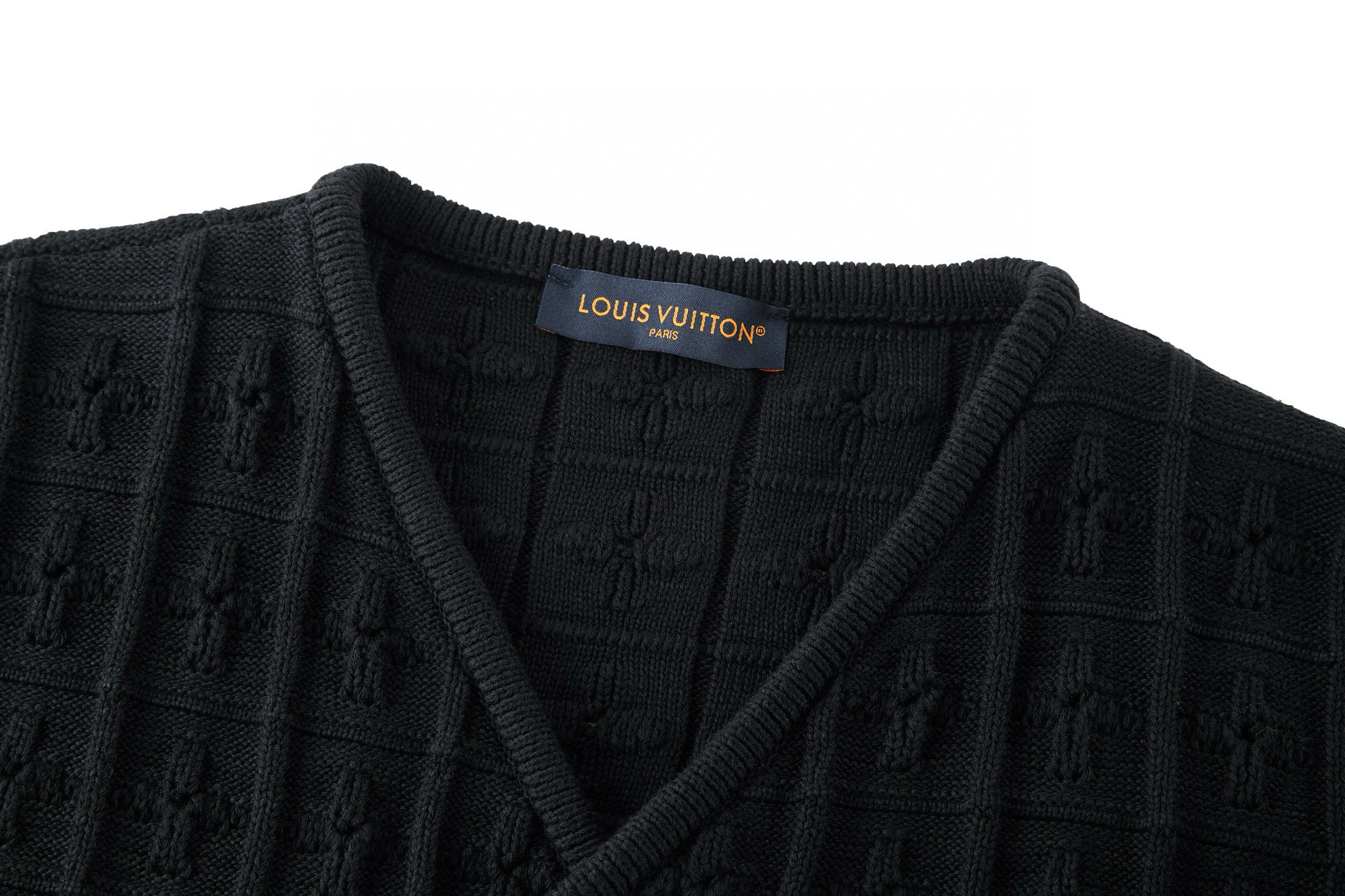Louis Vuitton Double-breasted knit jacket（1AHVNI）
