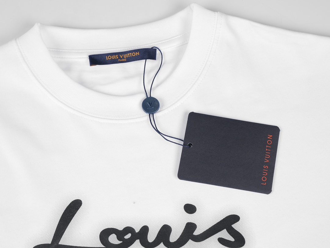 Louis Vuitton Glow Signature T-Shirt（1AHIL7）